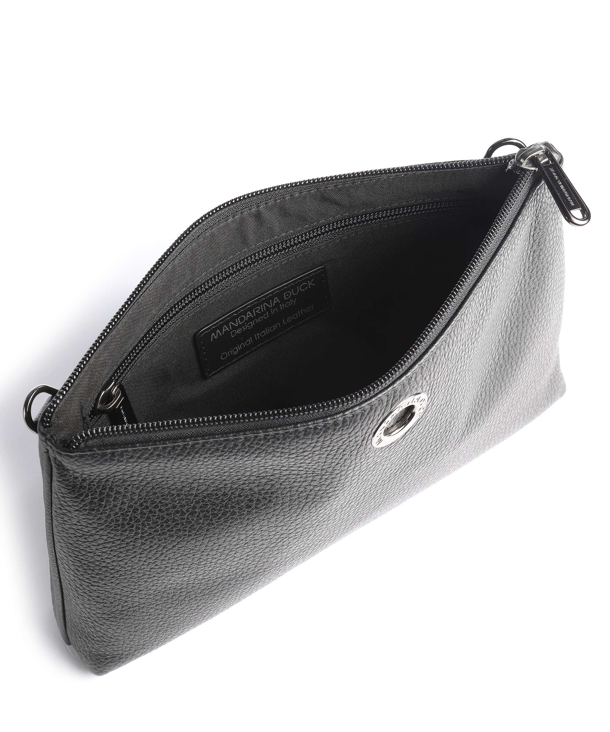Mandarina Duck Mellow Leather Crossbody bag nero - Image 5