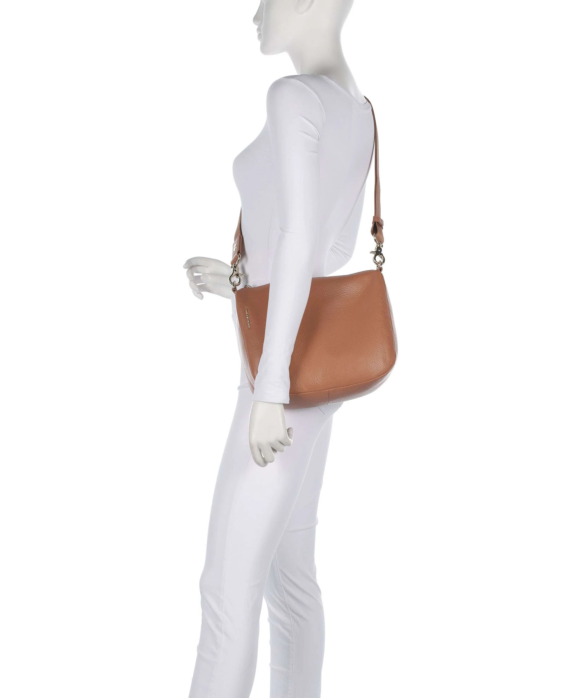 Mandarina Duck Mellow Leather Crossbody bag pecan nut - Image 3