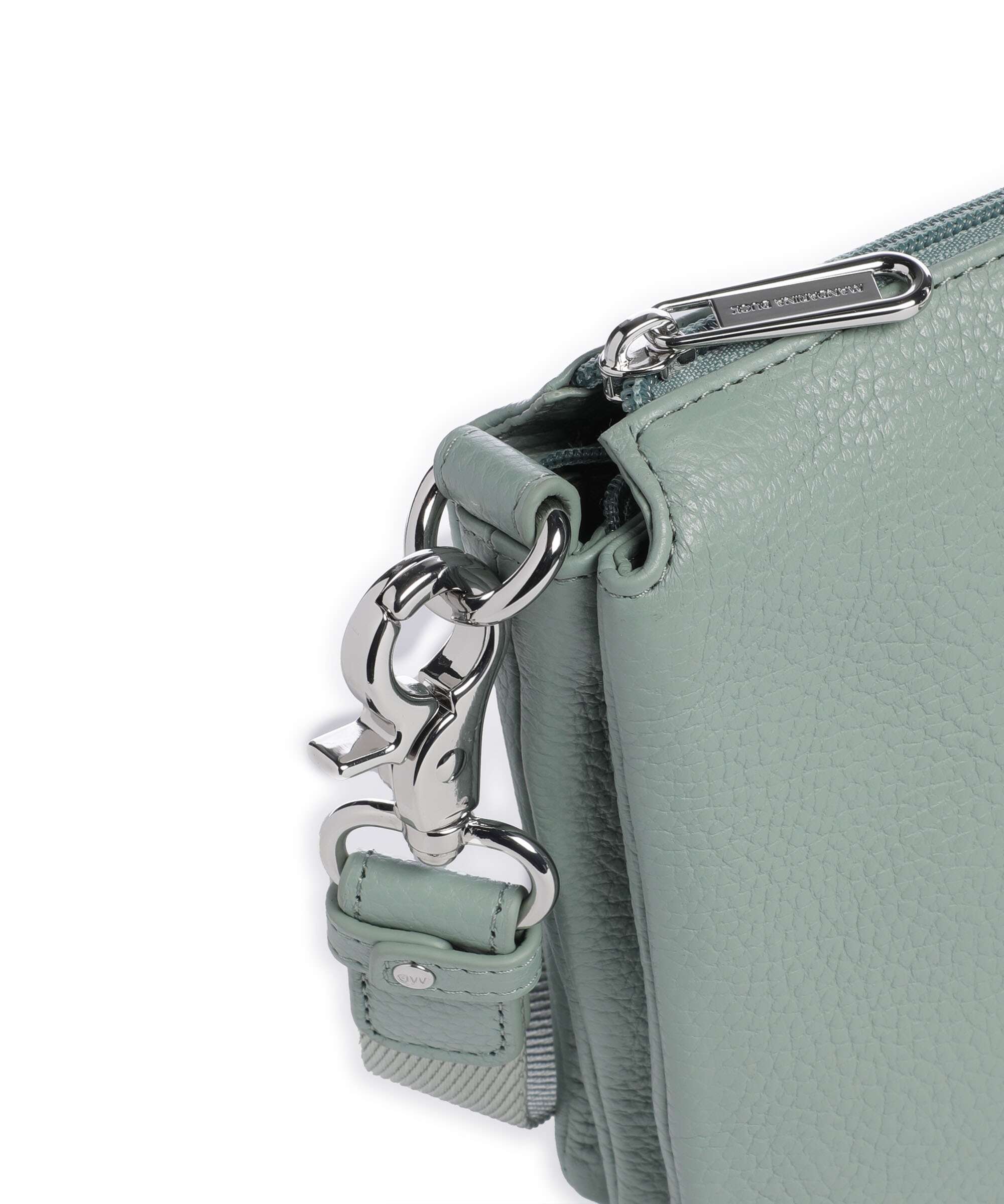 Mandarina Duck Mellow Leather Crossbody bag iceberg green - Image 4