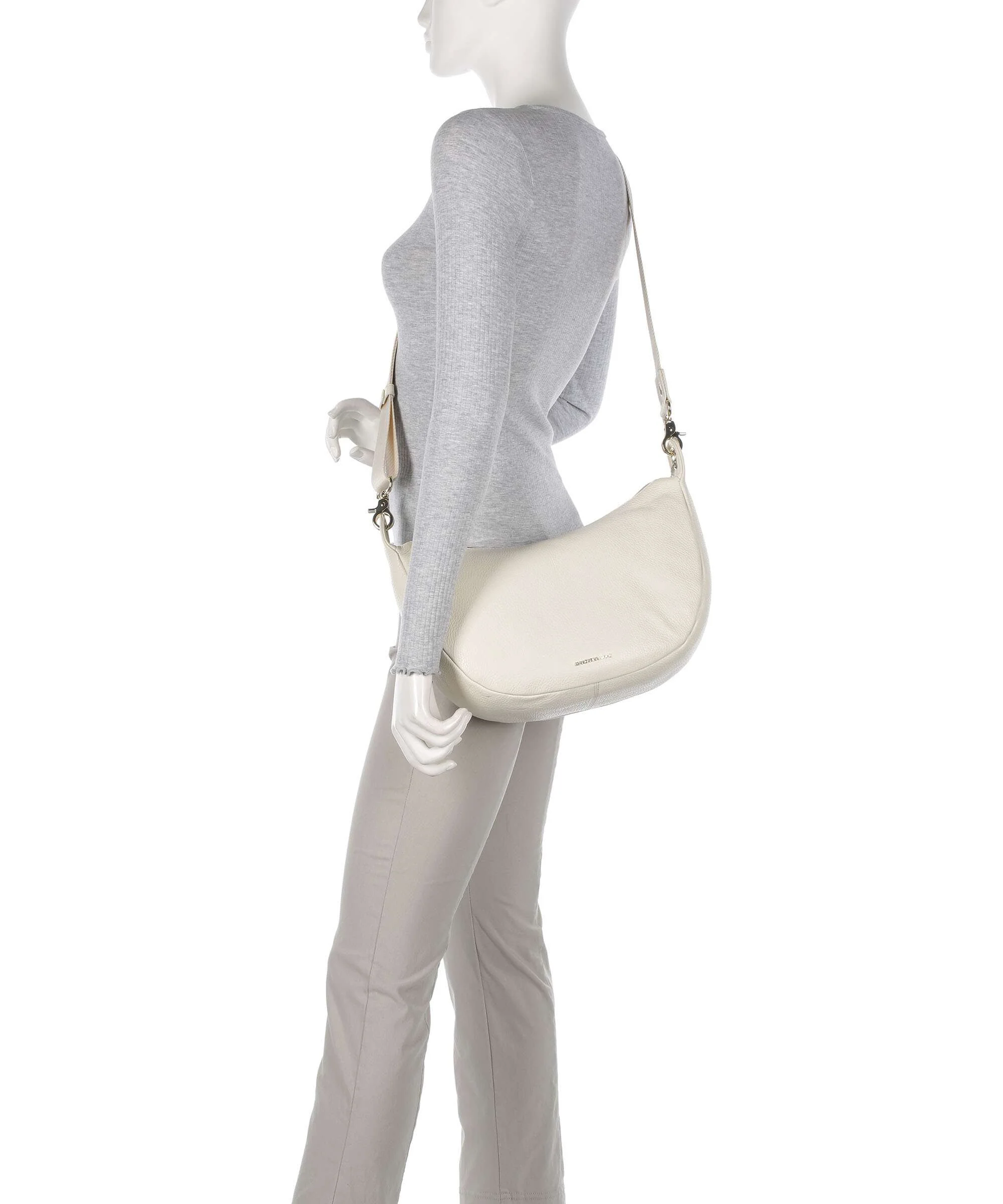 Mandarina Duck Mellow Leather Shoulder bag almond - Image 3