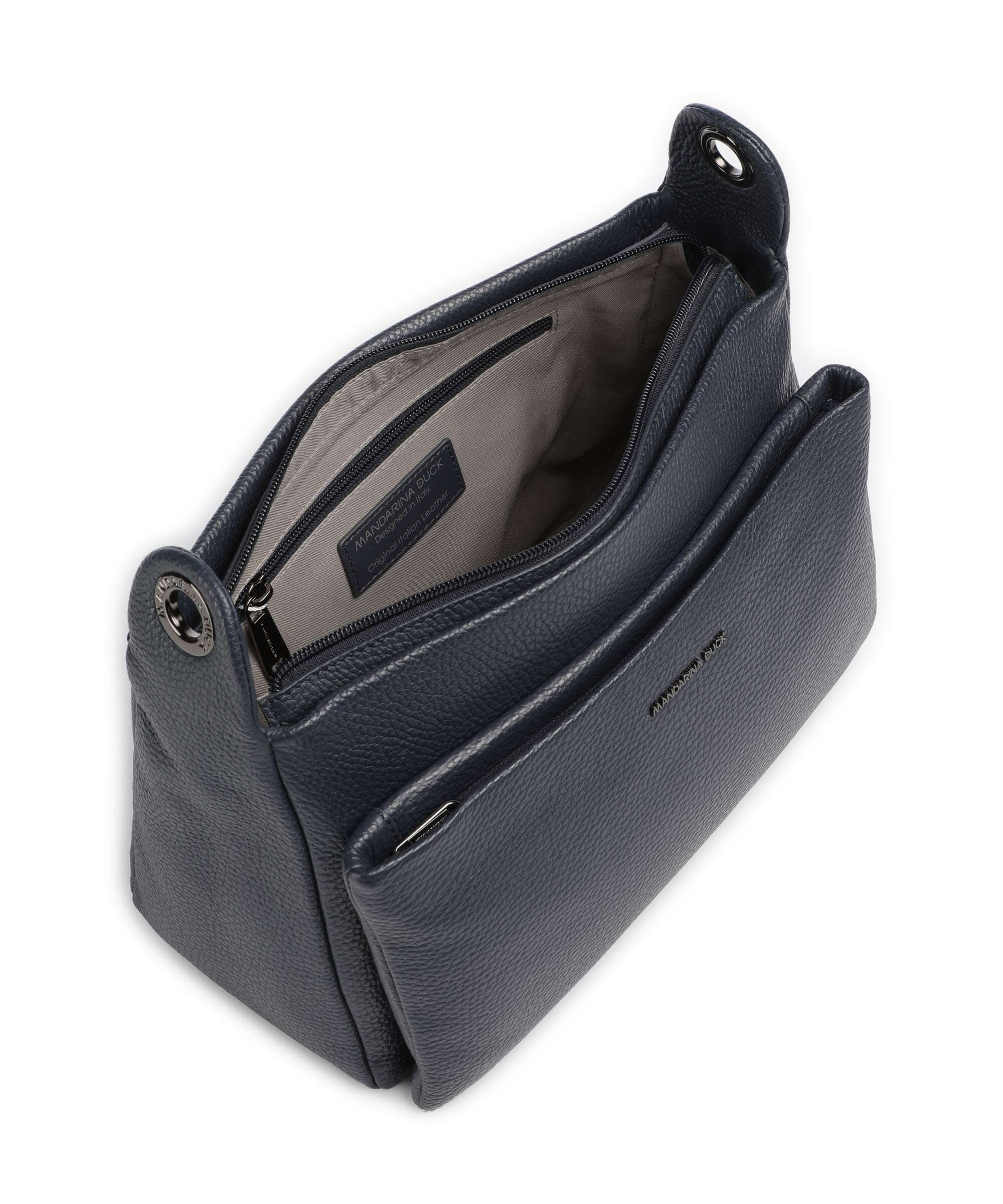 Mandarina Duck Mellow Leather Shoulder bag dress blue - Image 5