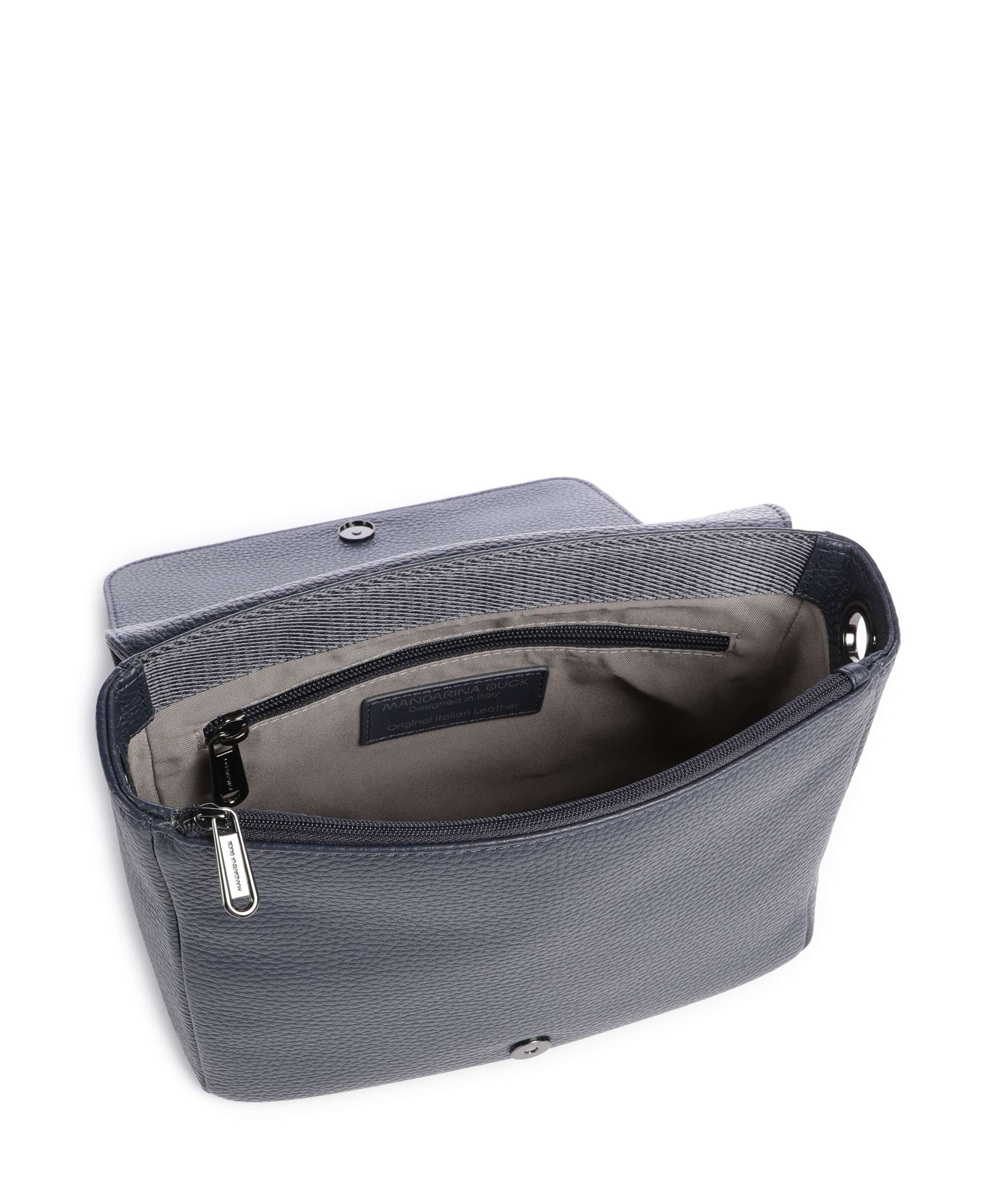 Mandarina Duck Mellow Leather Shoulder bag dress blue - Image 6
