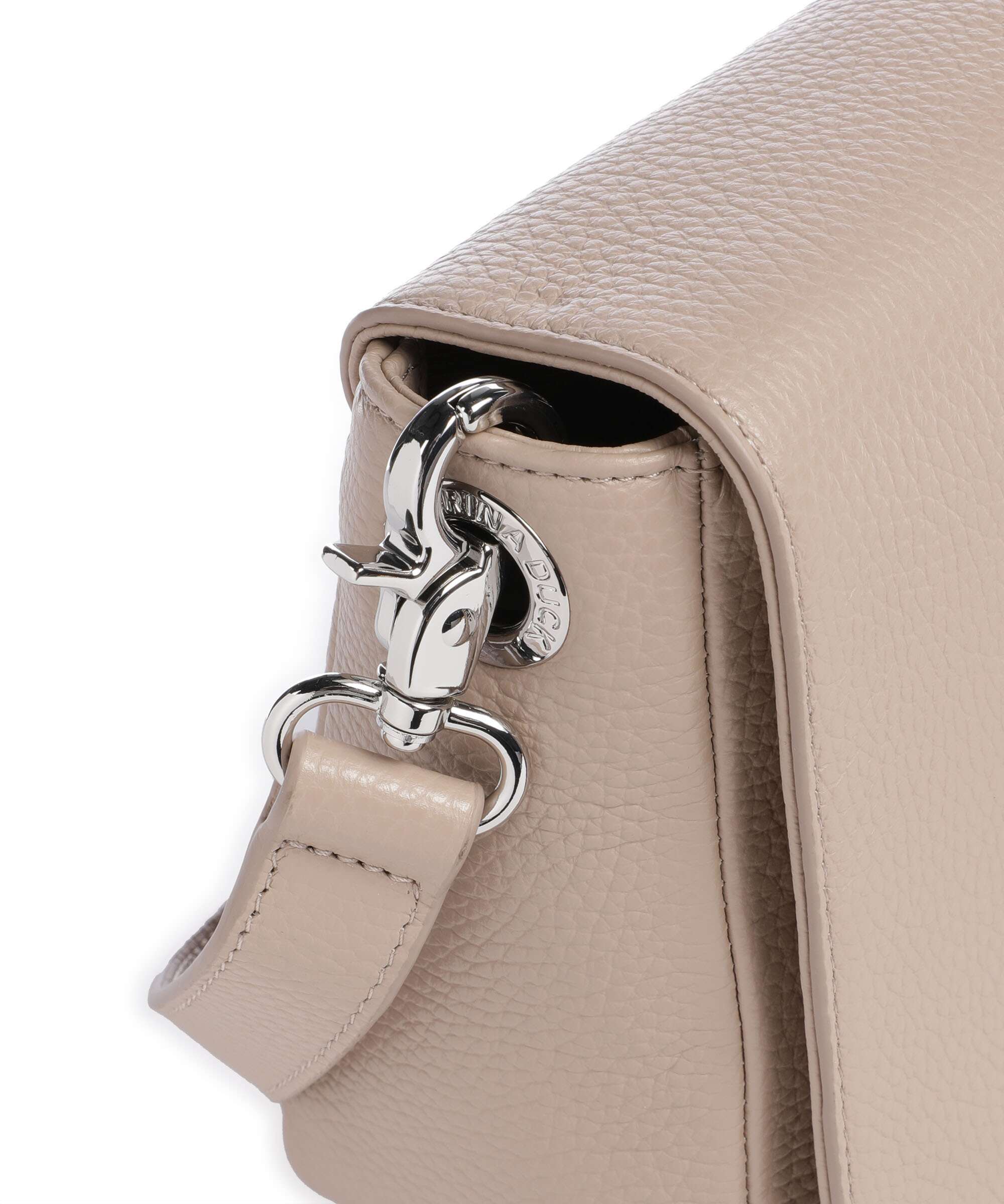 Mandarina Duck Mellow Leather Shoulder bag warm taupe - Image 4