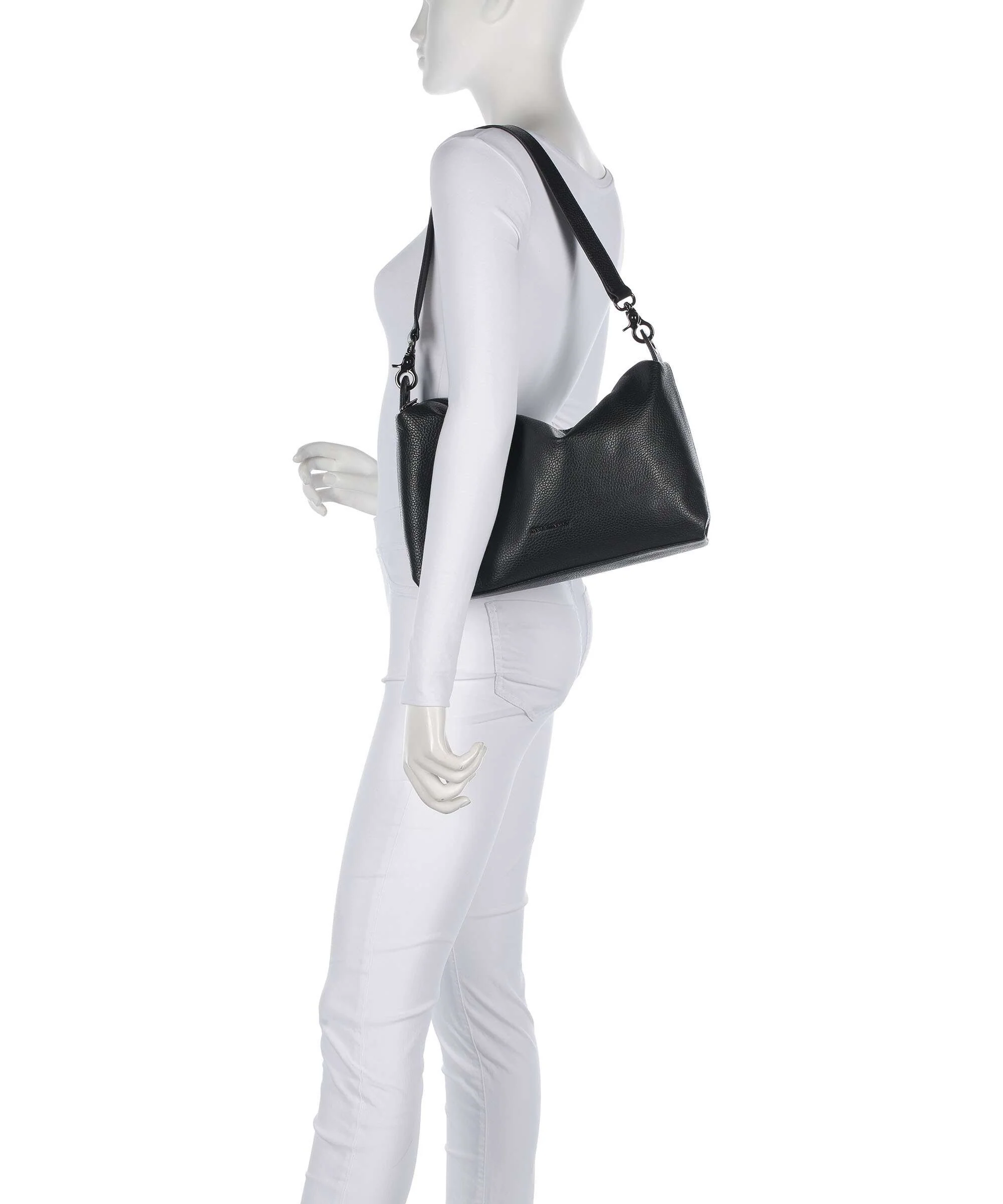 Mandarina Duck Mellow Leather Shoulder bag nero - Image 3