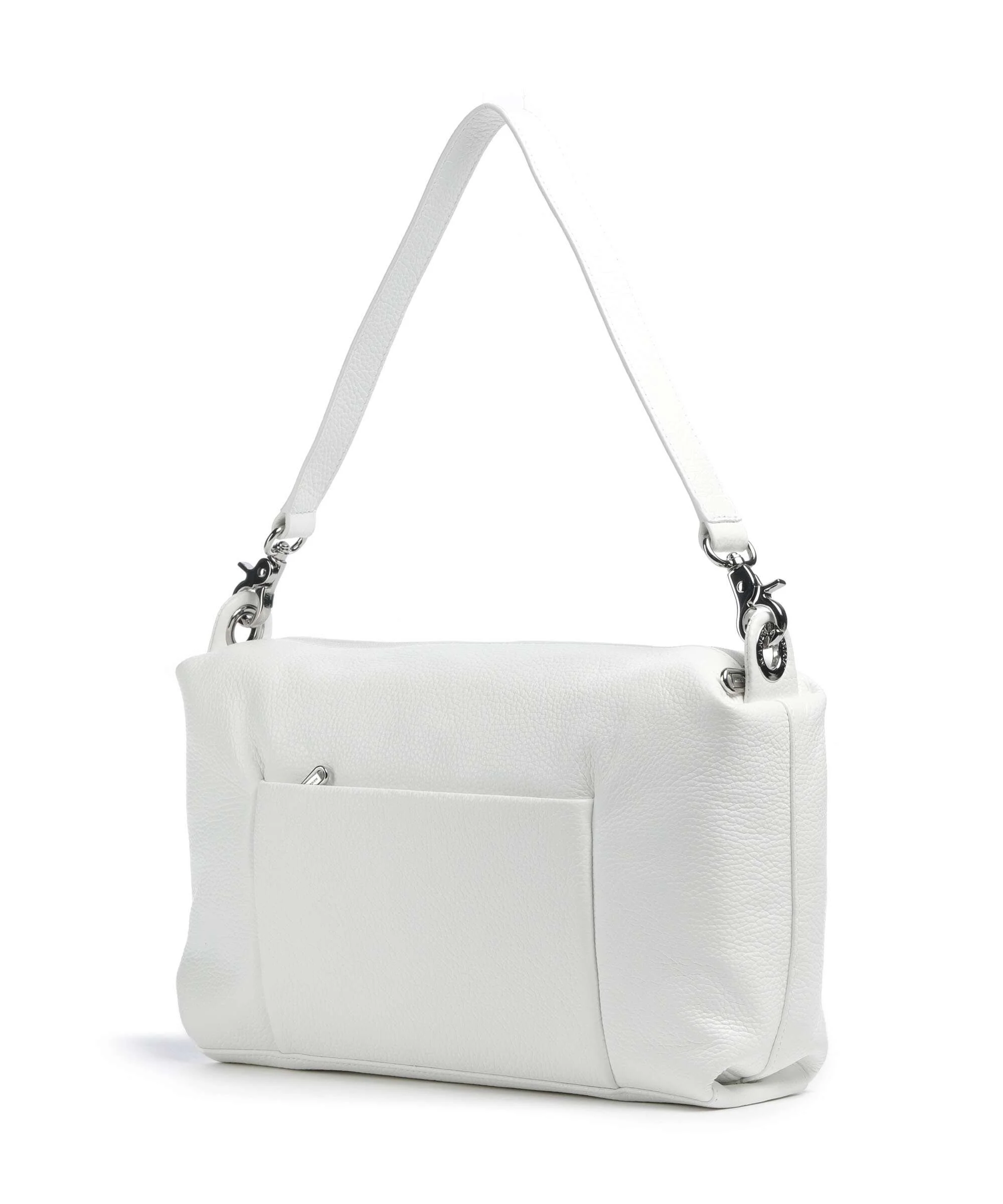 Mandarina Duck Mellow Leather Shoulder bag blanc - Image 2