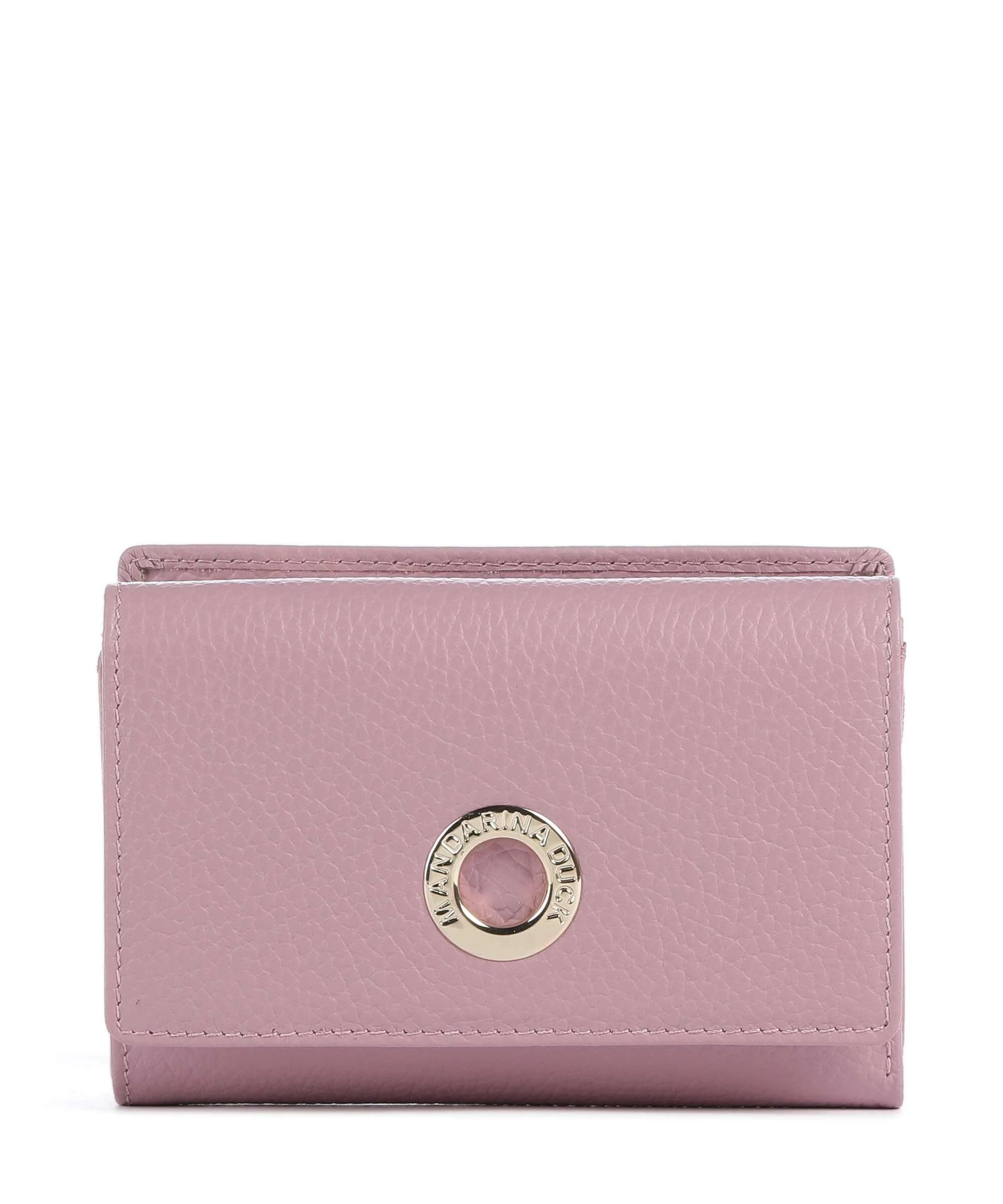 Mandarina Duck Mellow Leather Wallet lilac rose