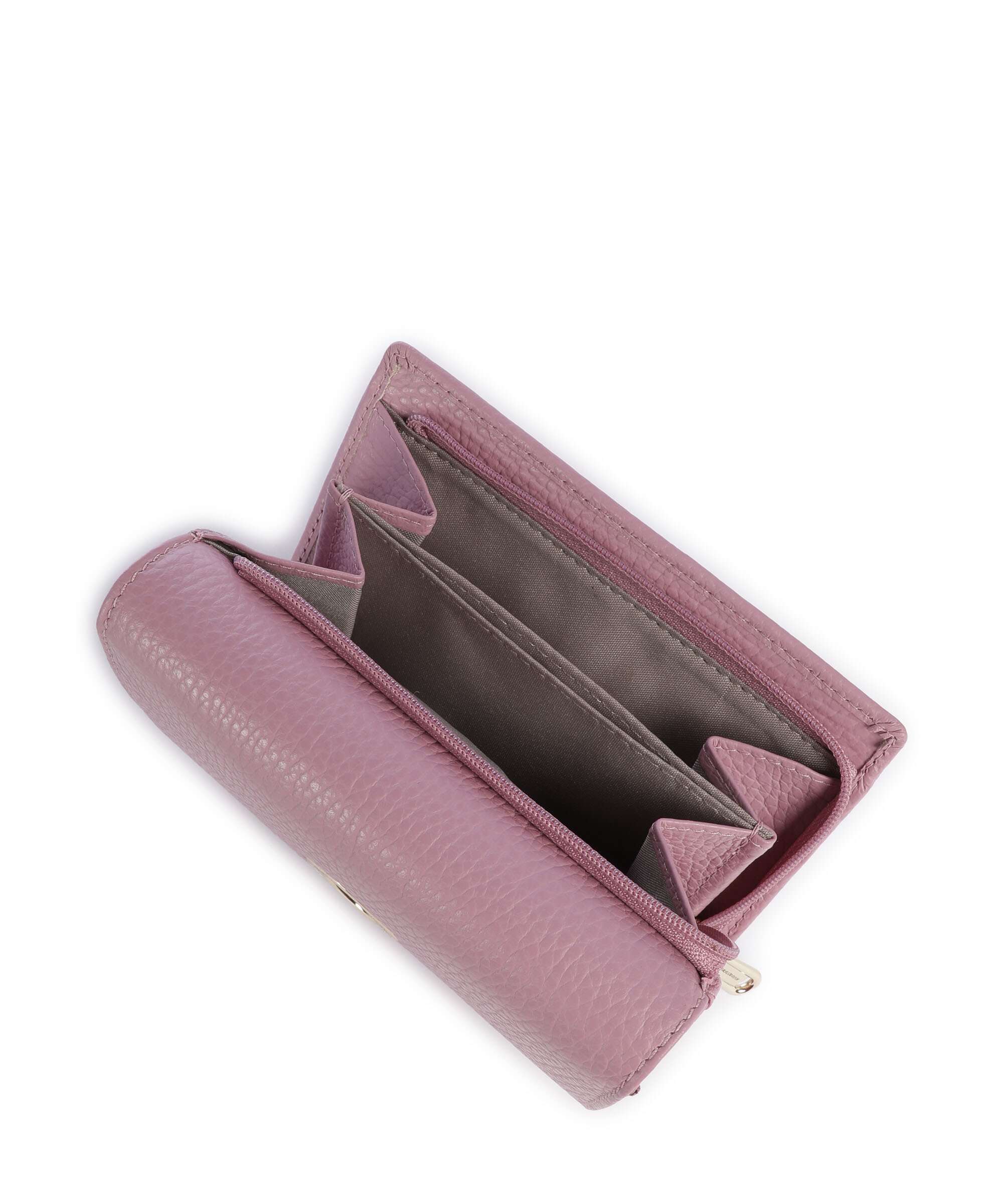 Mandarina Duck Mellow Leather Wallet lilac rose - Image 3