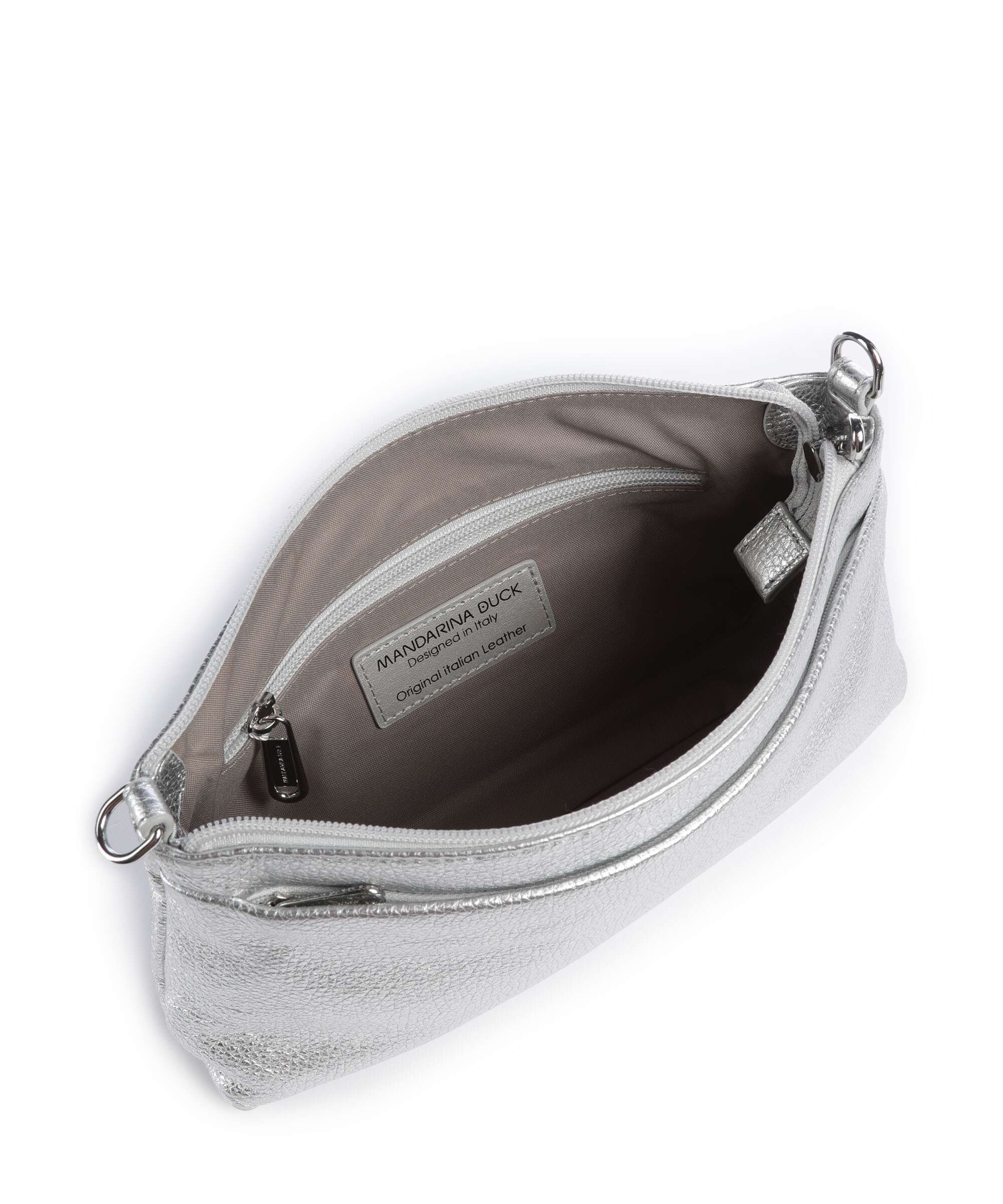 Mandarina Duck Mellow Metal Crossbody bag silver - Image 6