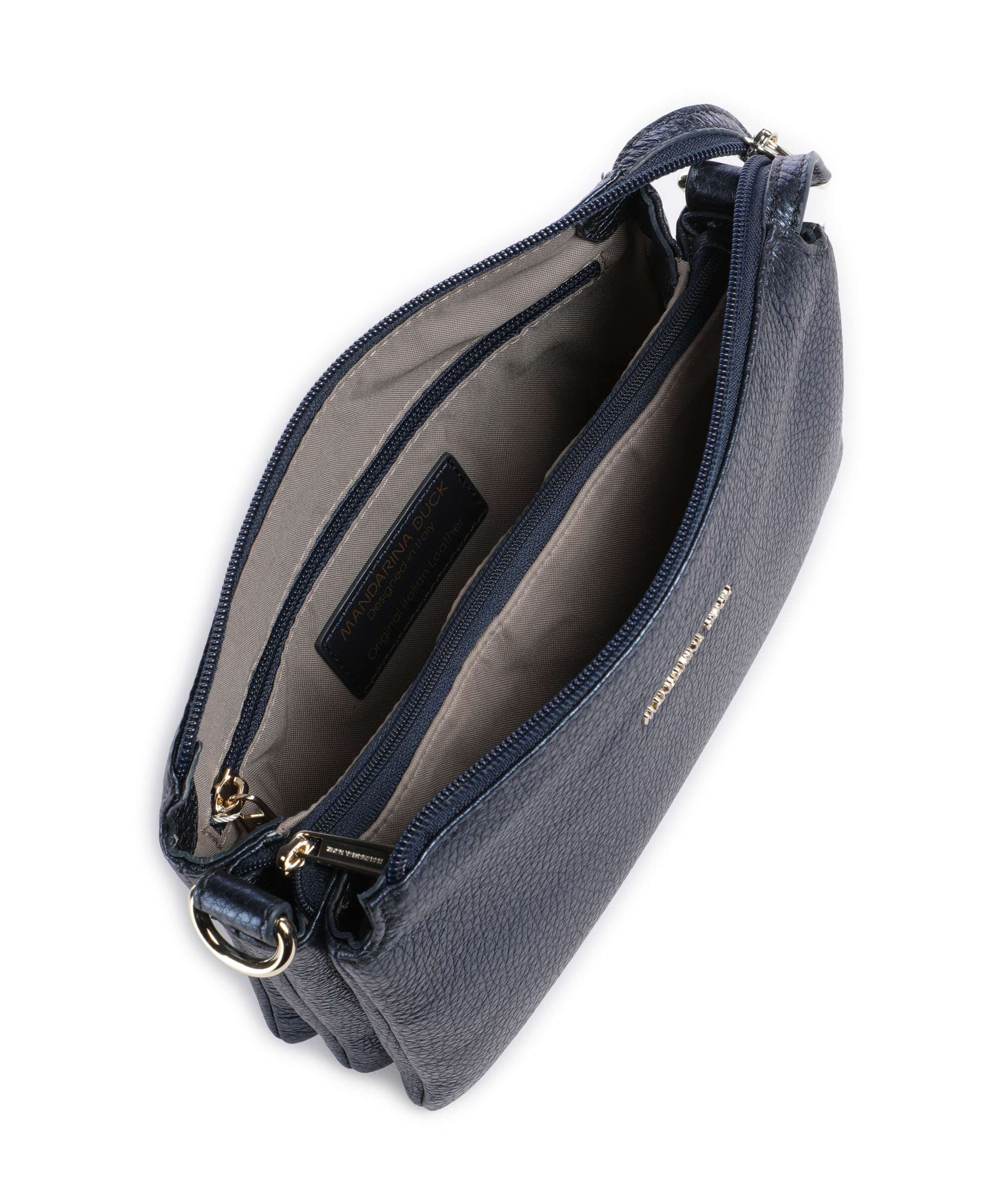 Mandarina Duck Mellow Metal Crossbody bag blue indigo - Image 5