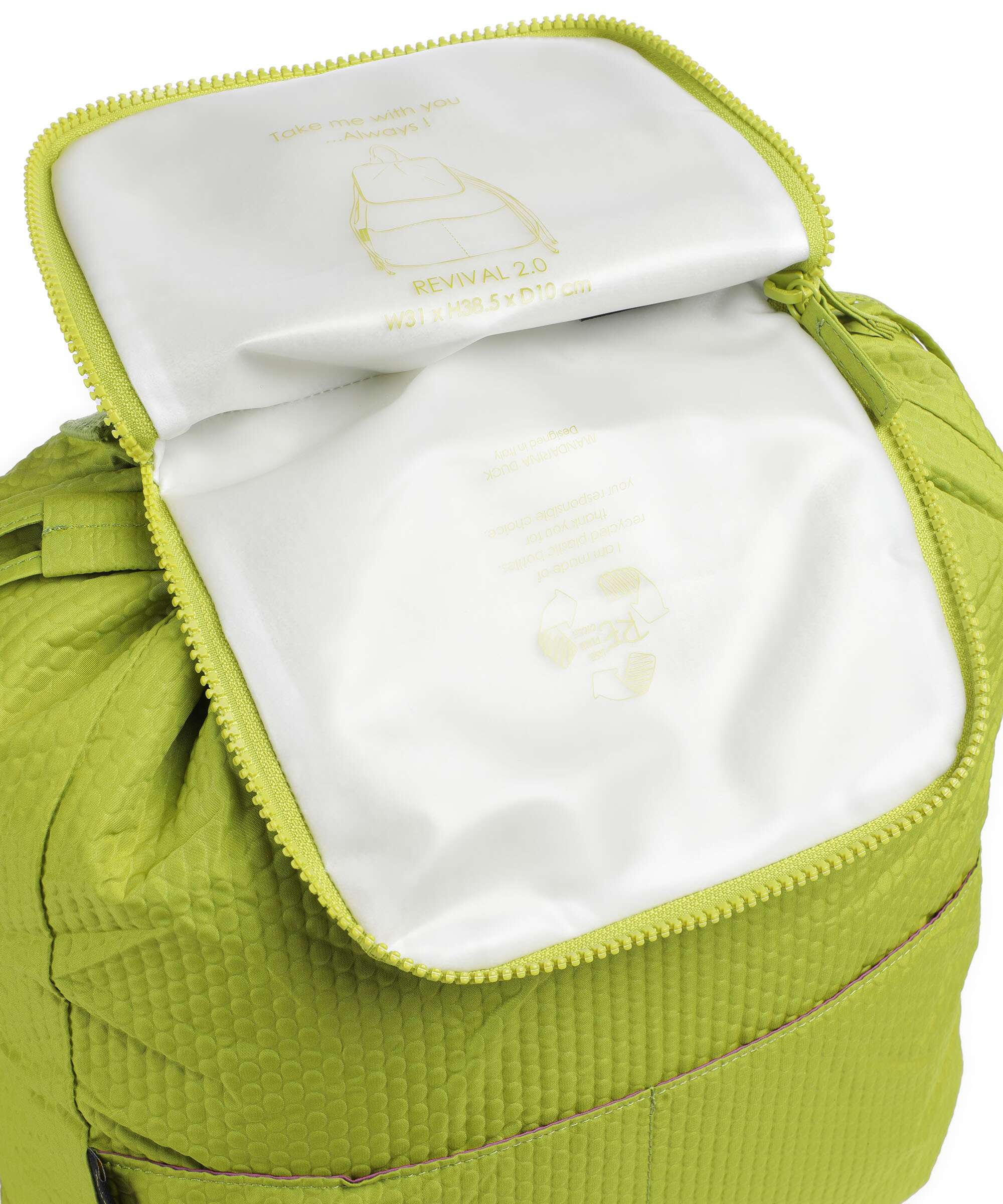 Mandarina Duck Revival 2.0 Backpack mapo green - Image 5