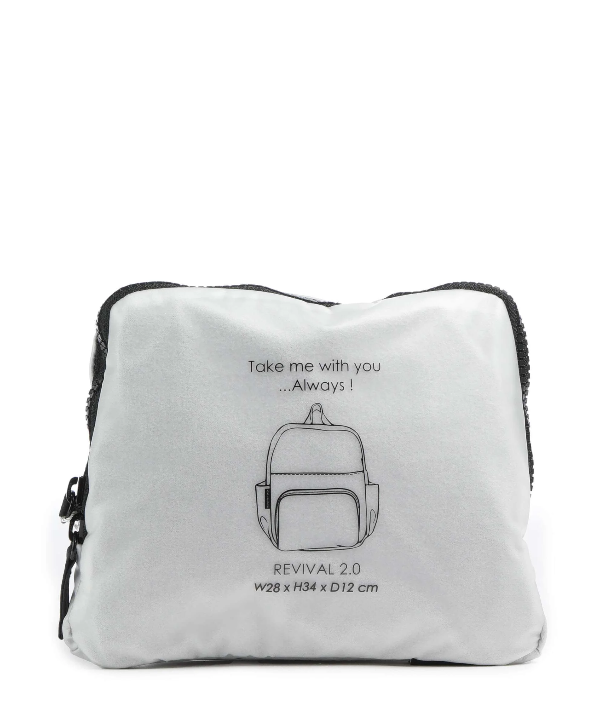 Mandarina Duck Revival 2.0 Backpack nero - Image 6