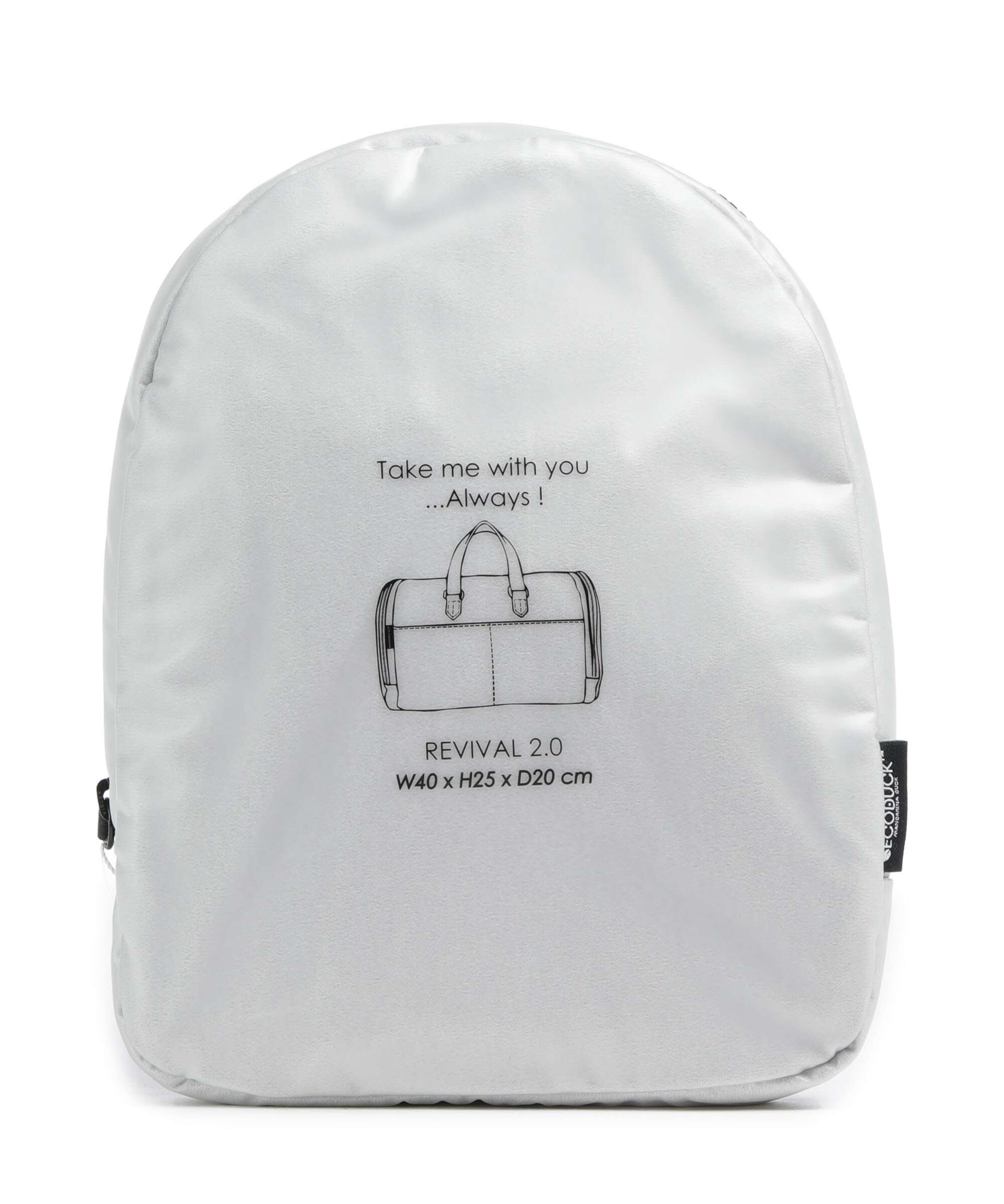Mandarina Duck Revival 2.0 Weekend bag nero - Image 5