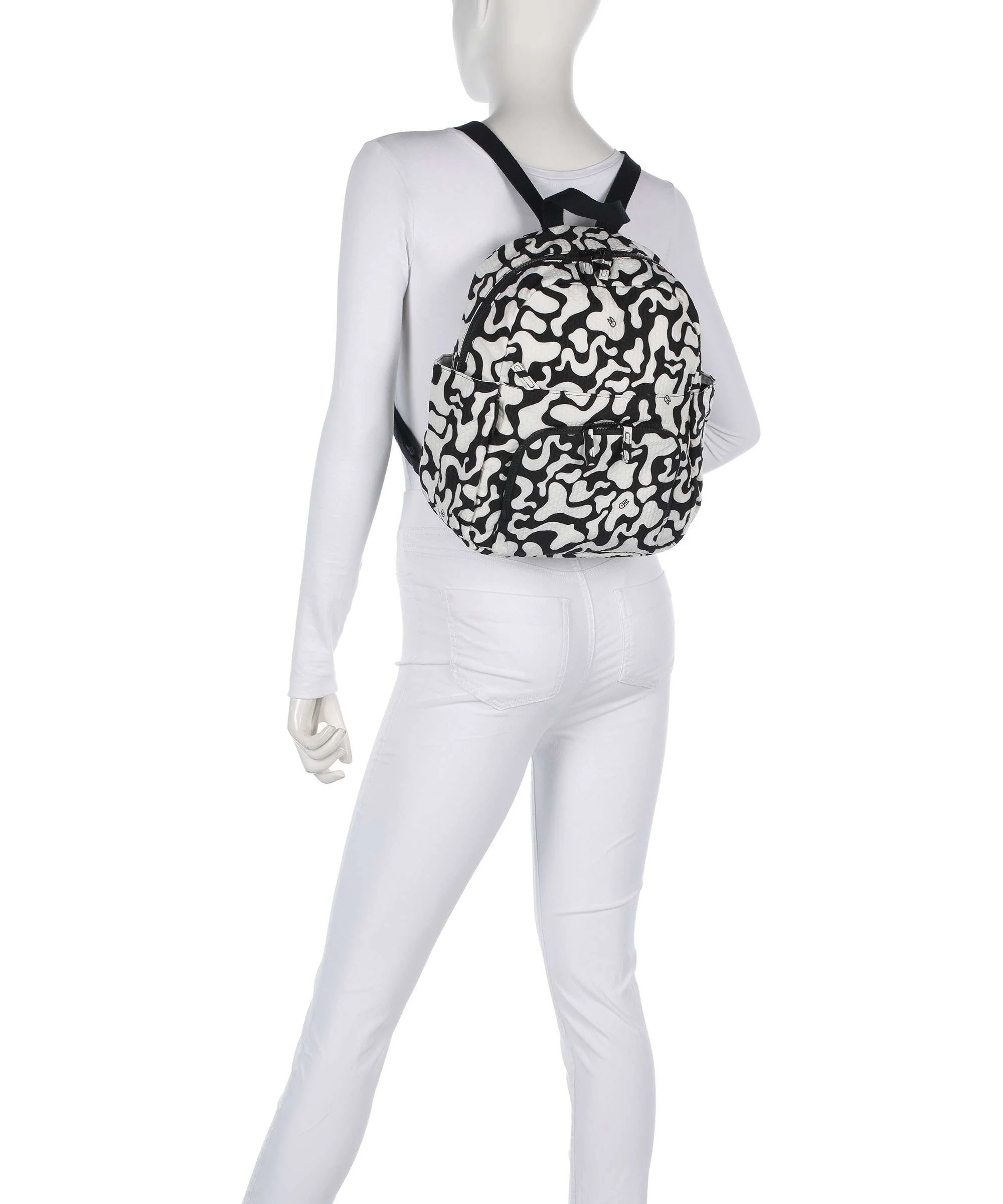 Mandarina Duck Revival Moire Backpack moire - Image 3