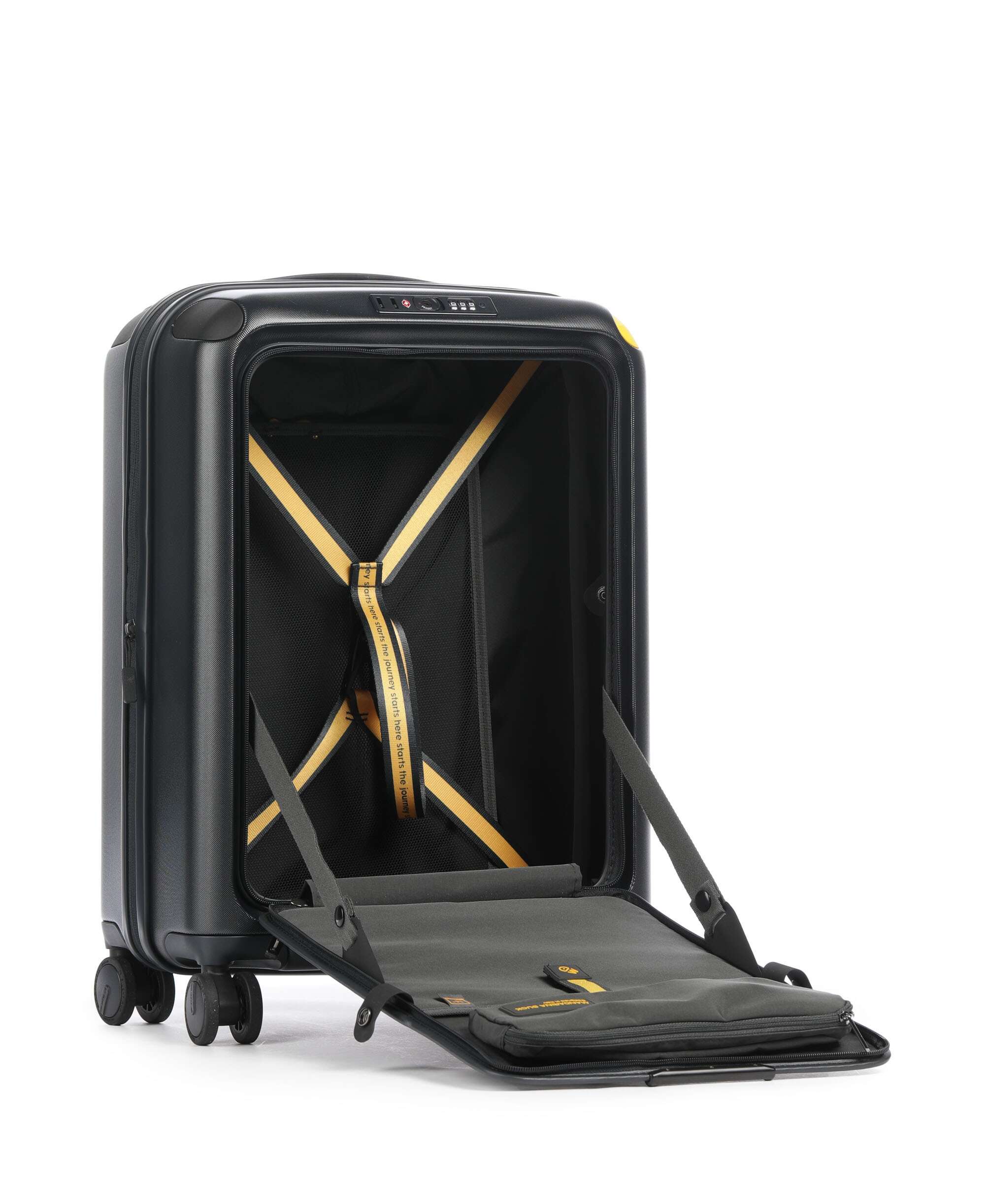 Mandarina Duck Smart Duck Spinner (4 wheels) dark gloss - Image 6