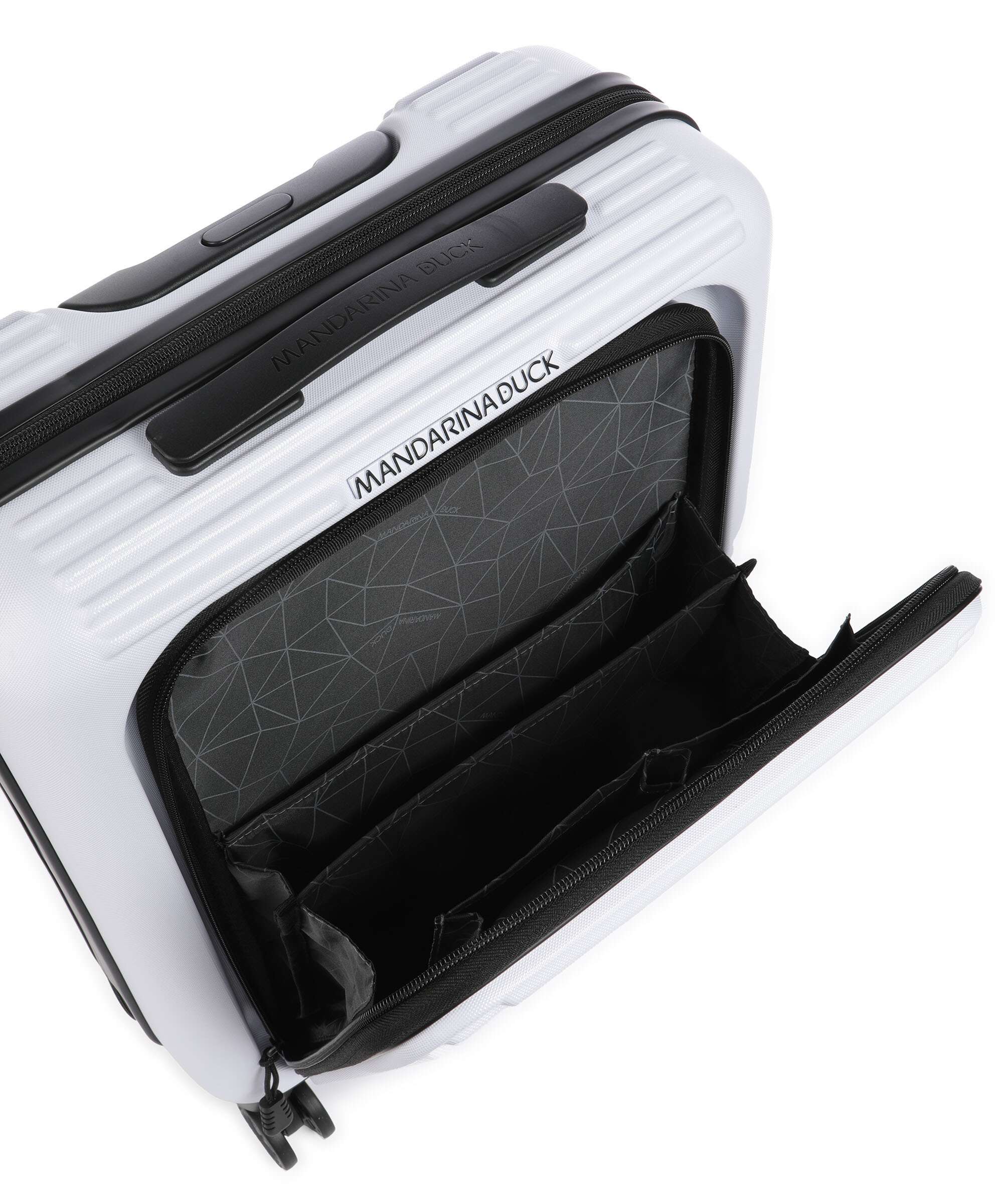 Mandarina Duck Tank Case Spinner (4 wheels) optical white - Image 5