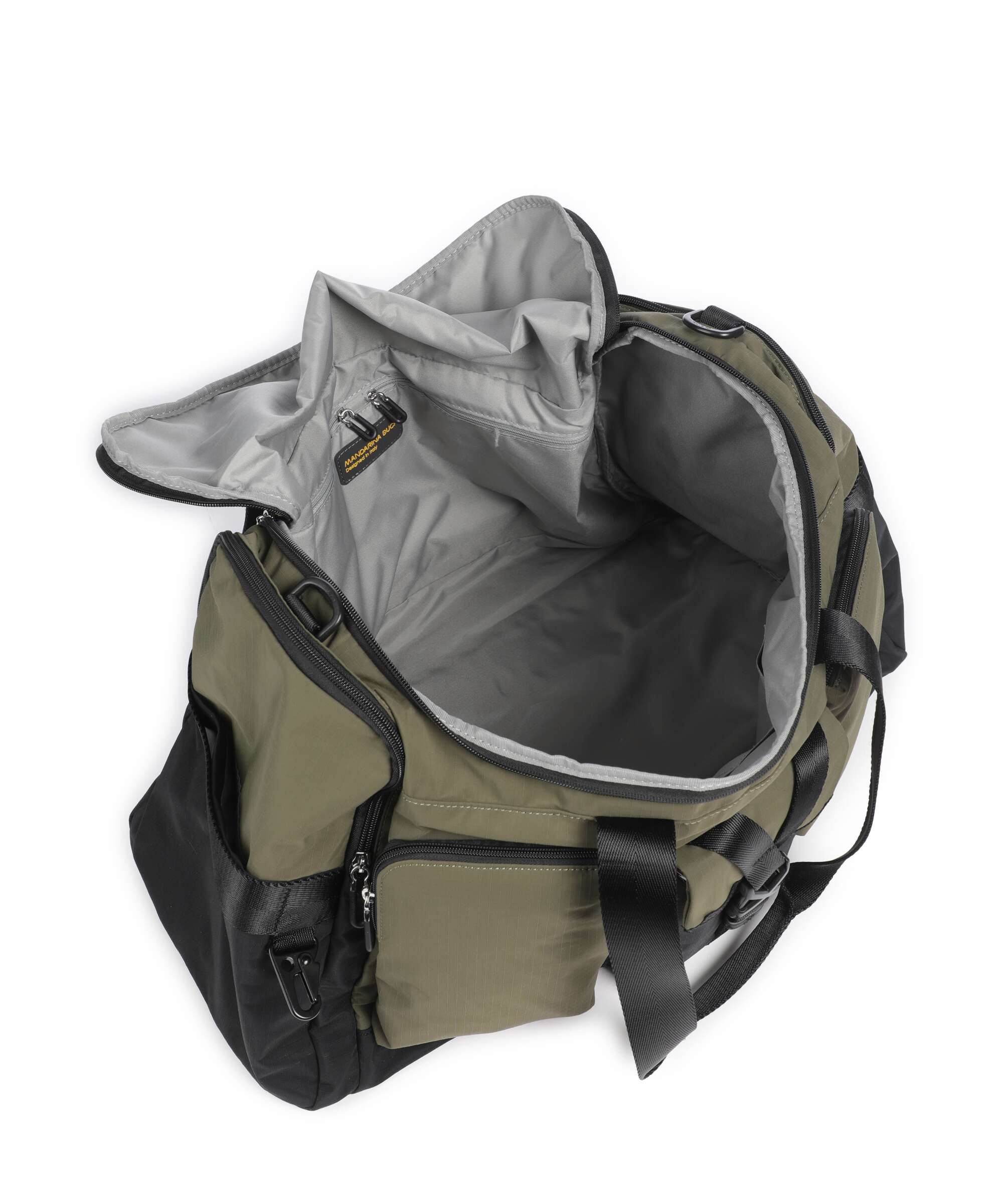 Mandarina Duck Y-Lite Weekend bag soldier - Image 5