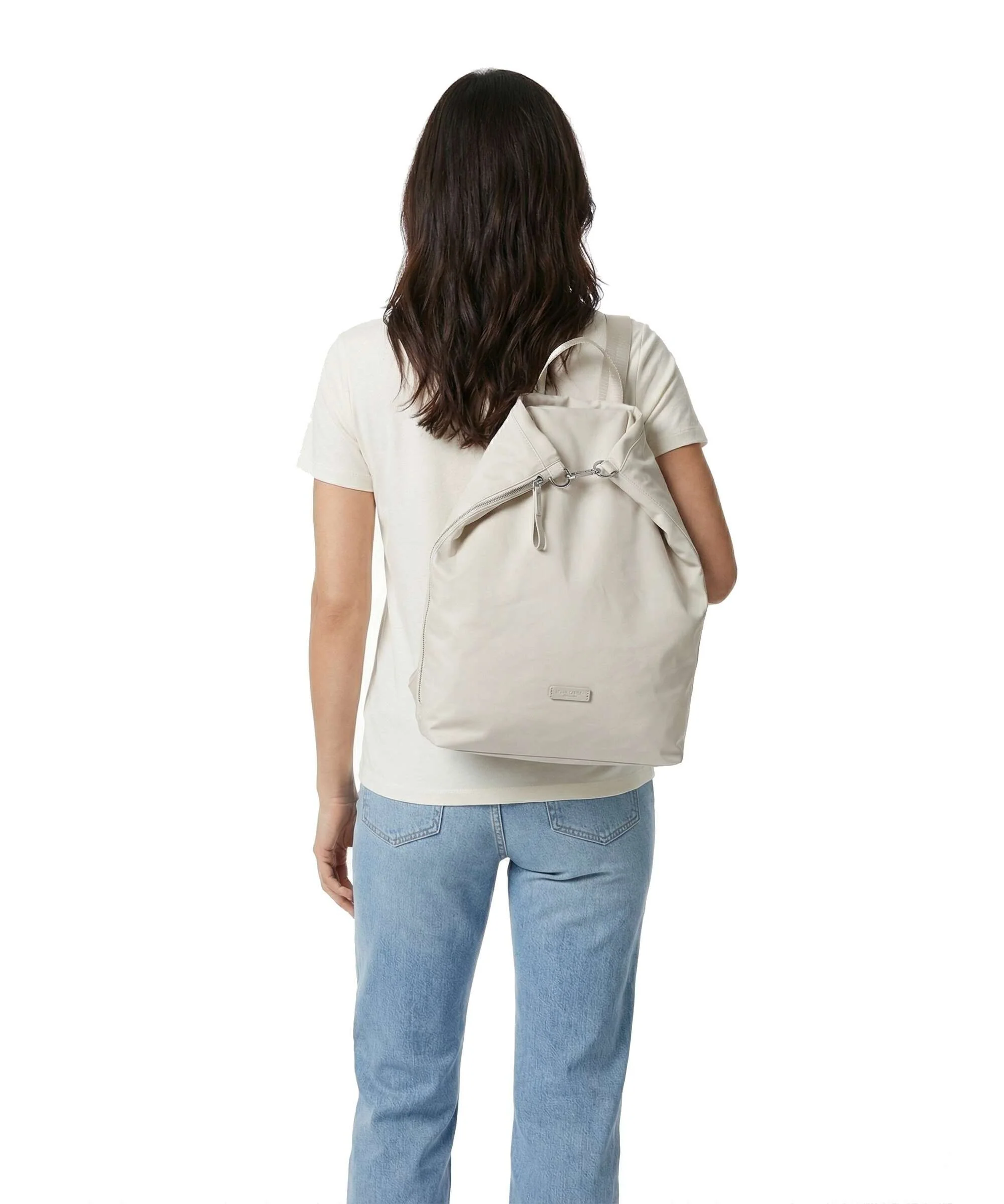 Marc O'Polo Alexa M Backpack grey silk - Image 3