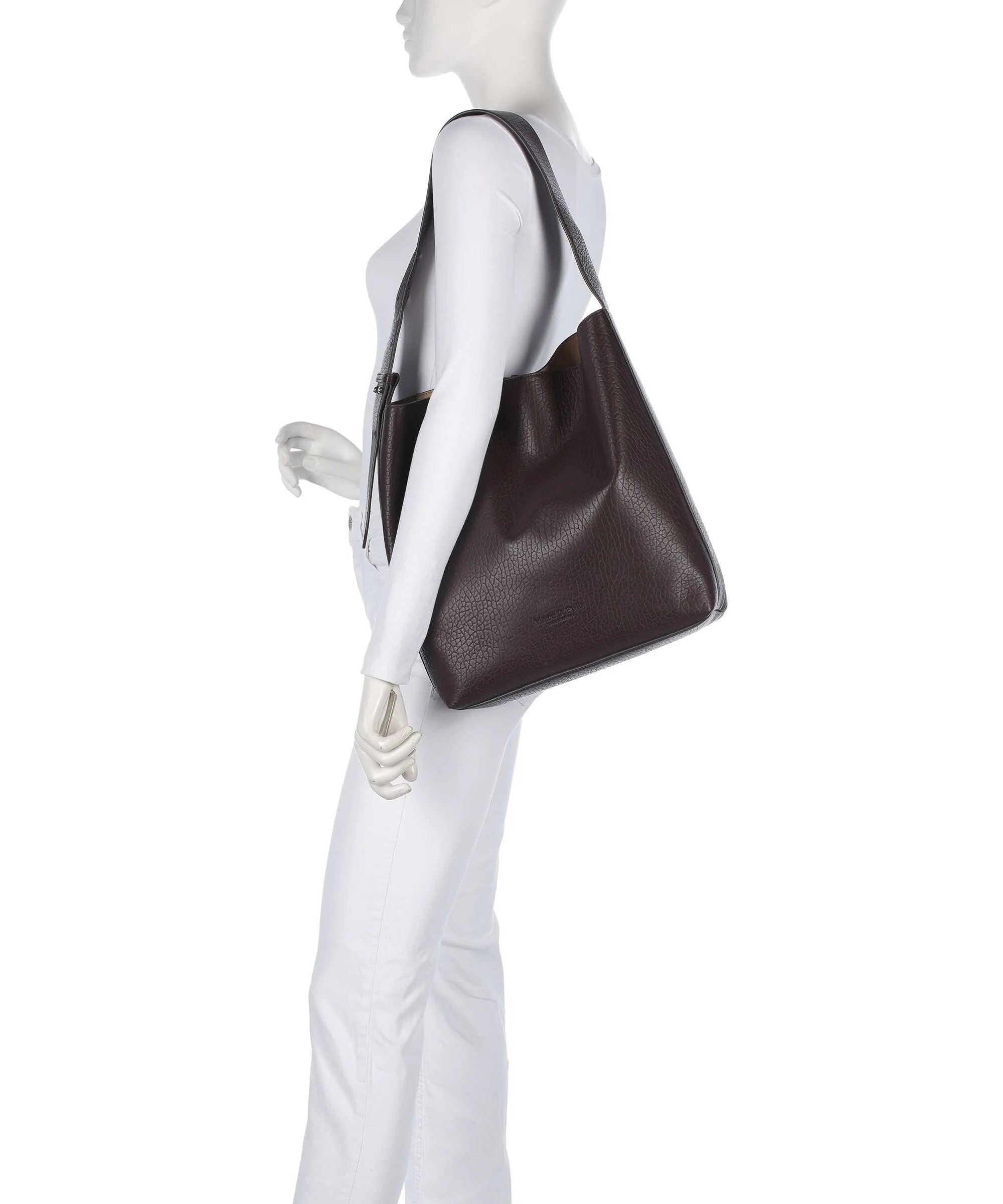 Marc O'Polo Anina M Hobo bag black cherry - Image 3