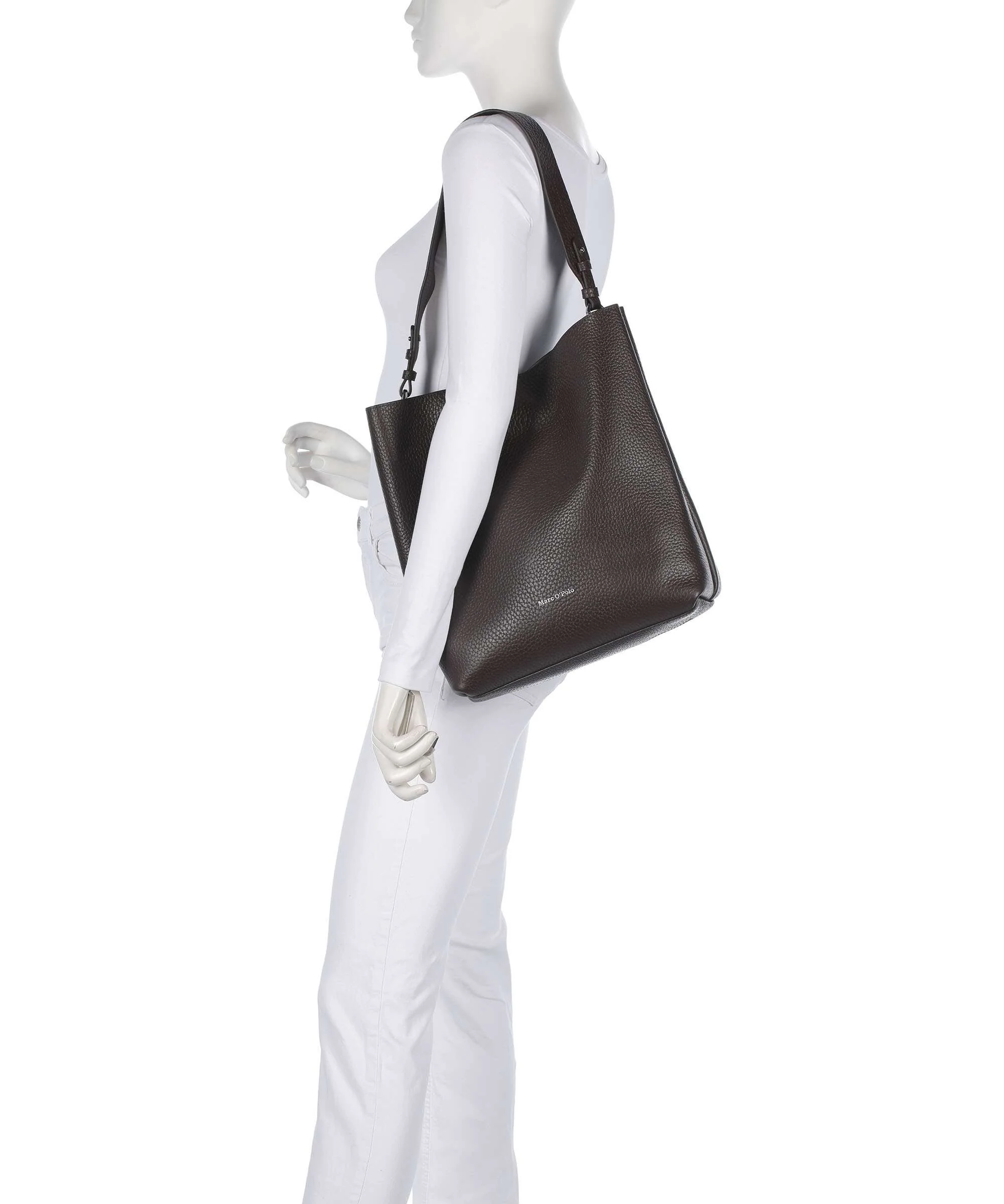 Marc O'Polo Brinja M Hobo bag shaded brown - Image 3