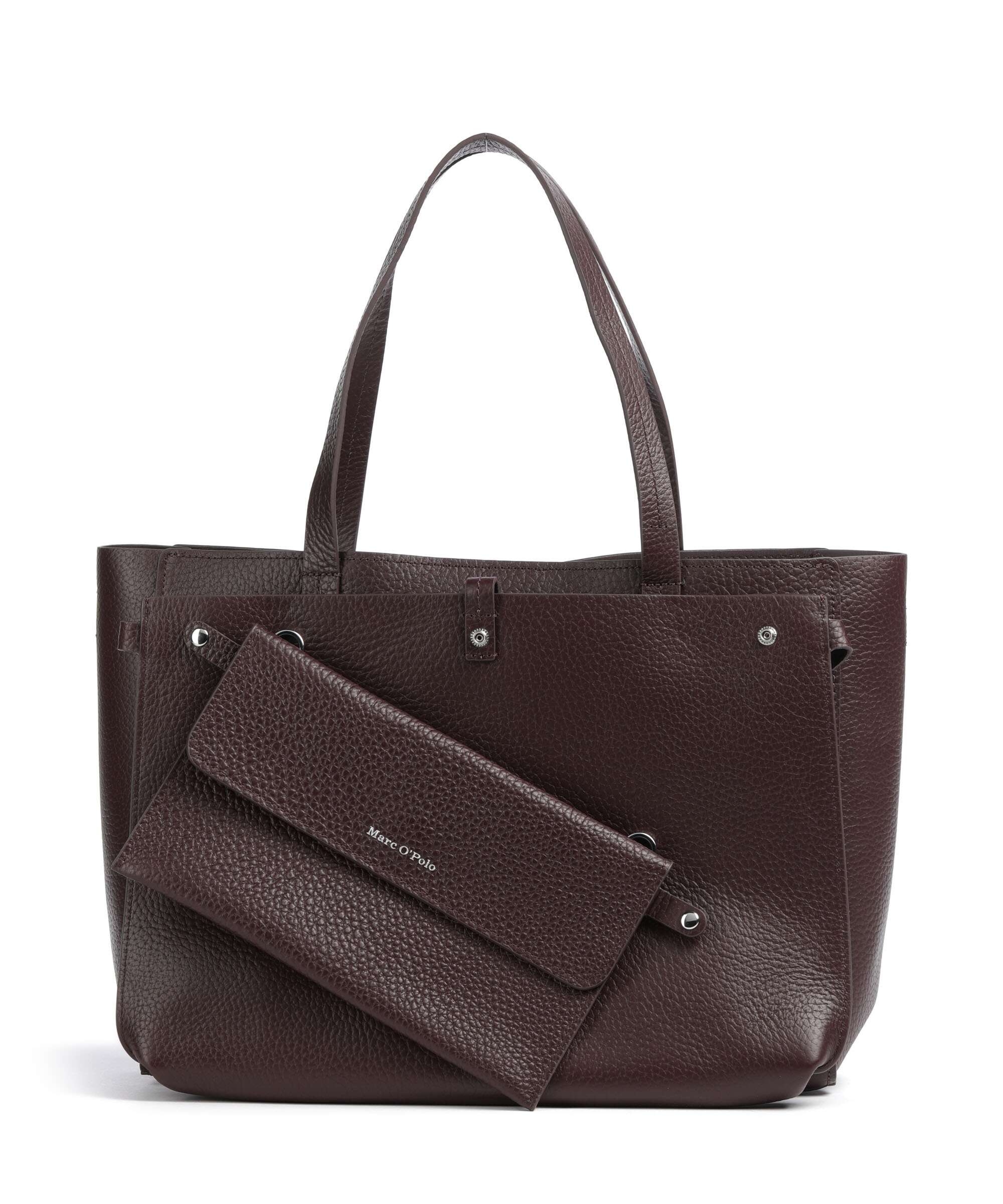 Marc O'Polo Busin M Tote bag dark aubergine - Image 4