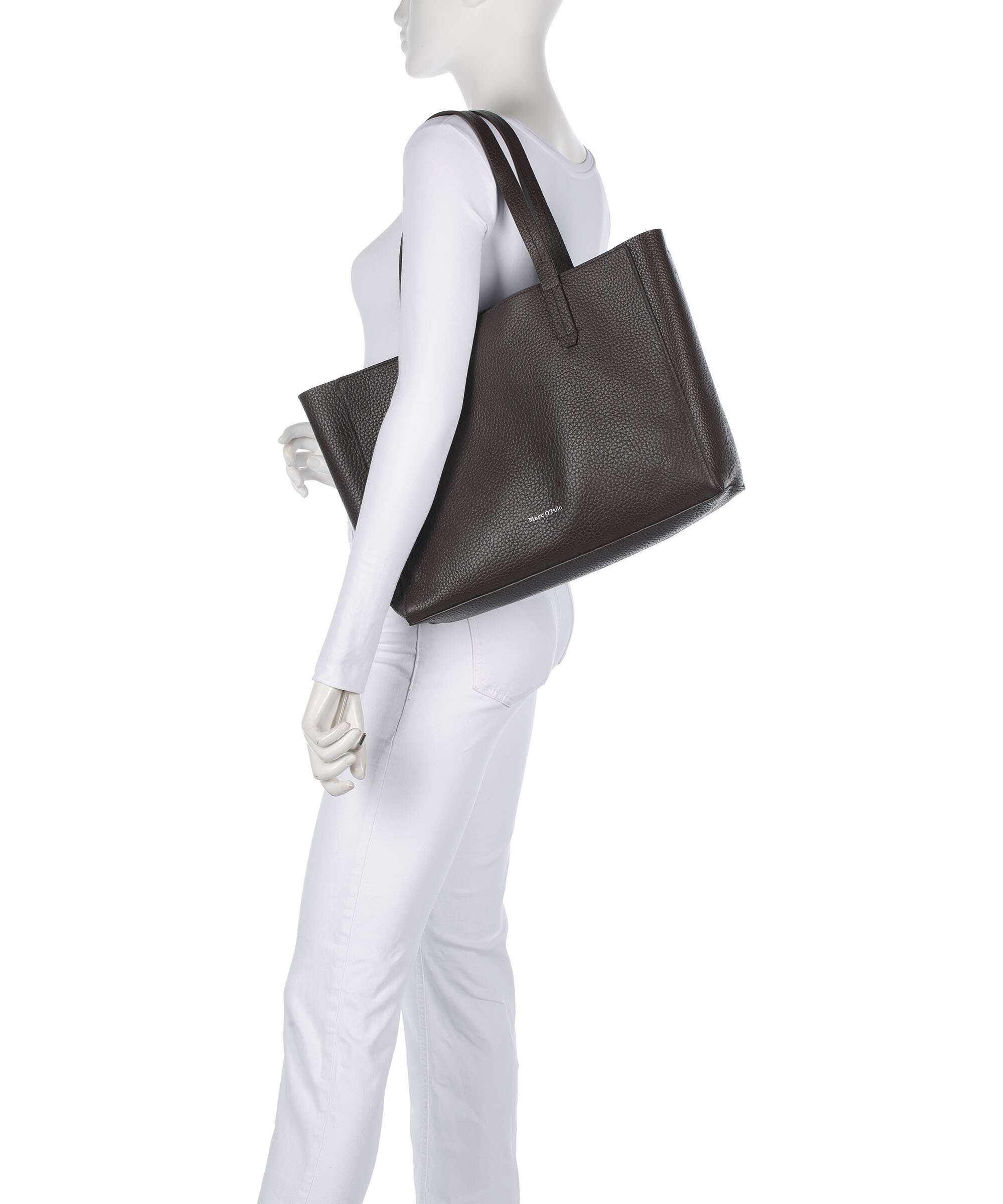 Marc O'Polo Busin M Tote bag shaded brown - Image 3