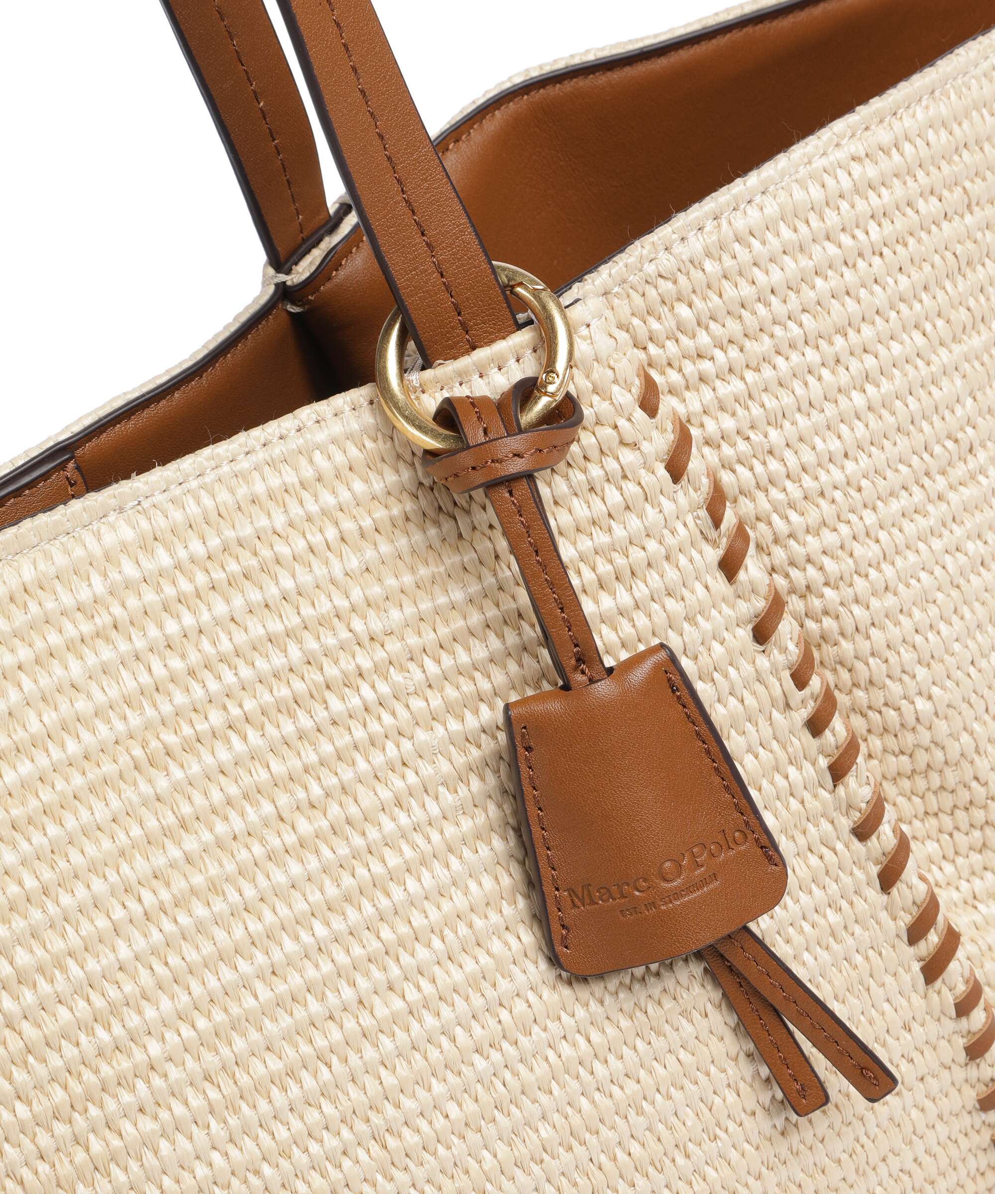 Marc O'Polo Edda Tote bag light raffia - Image 4