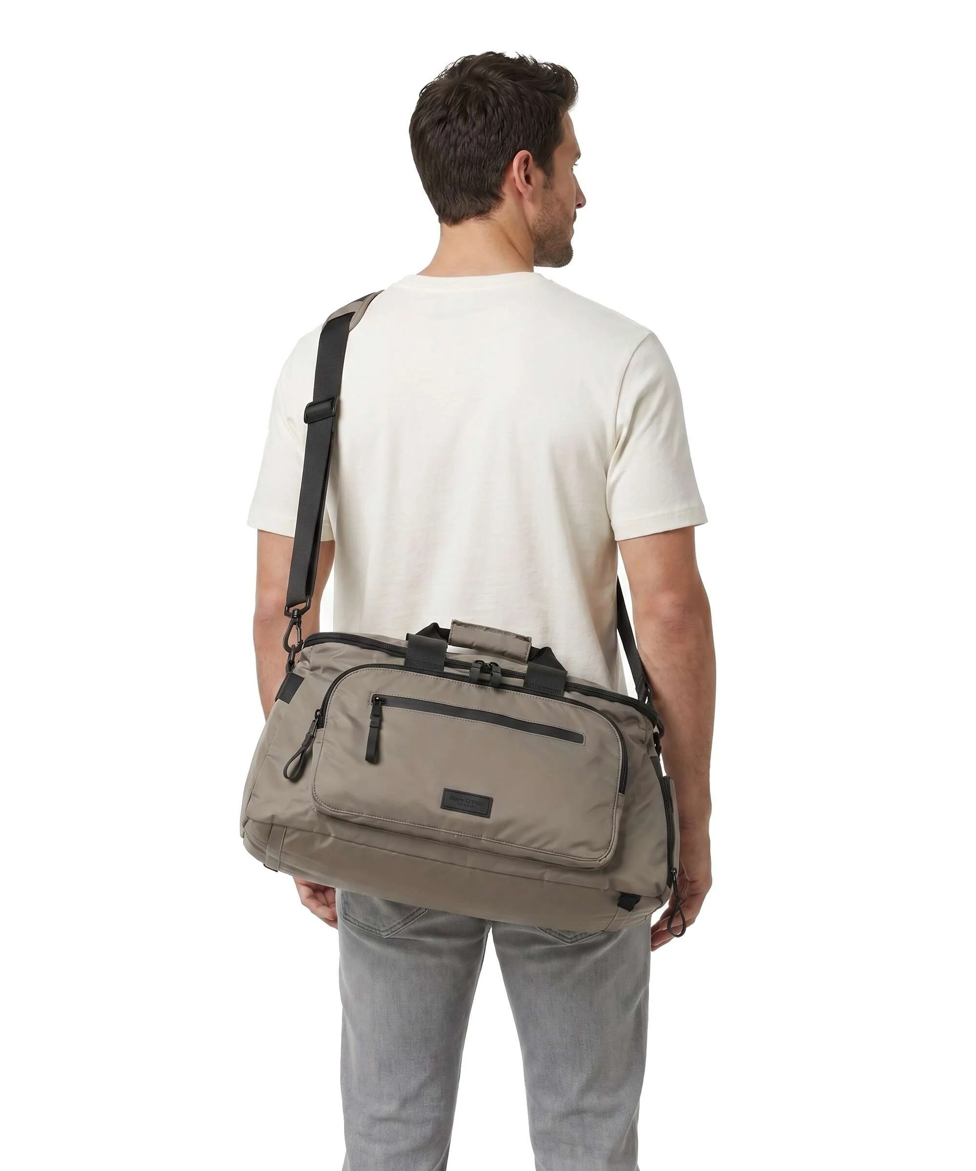 Marc O'Polo Gunnar 2-in-1 Weekend bag pavestone - Image 3