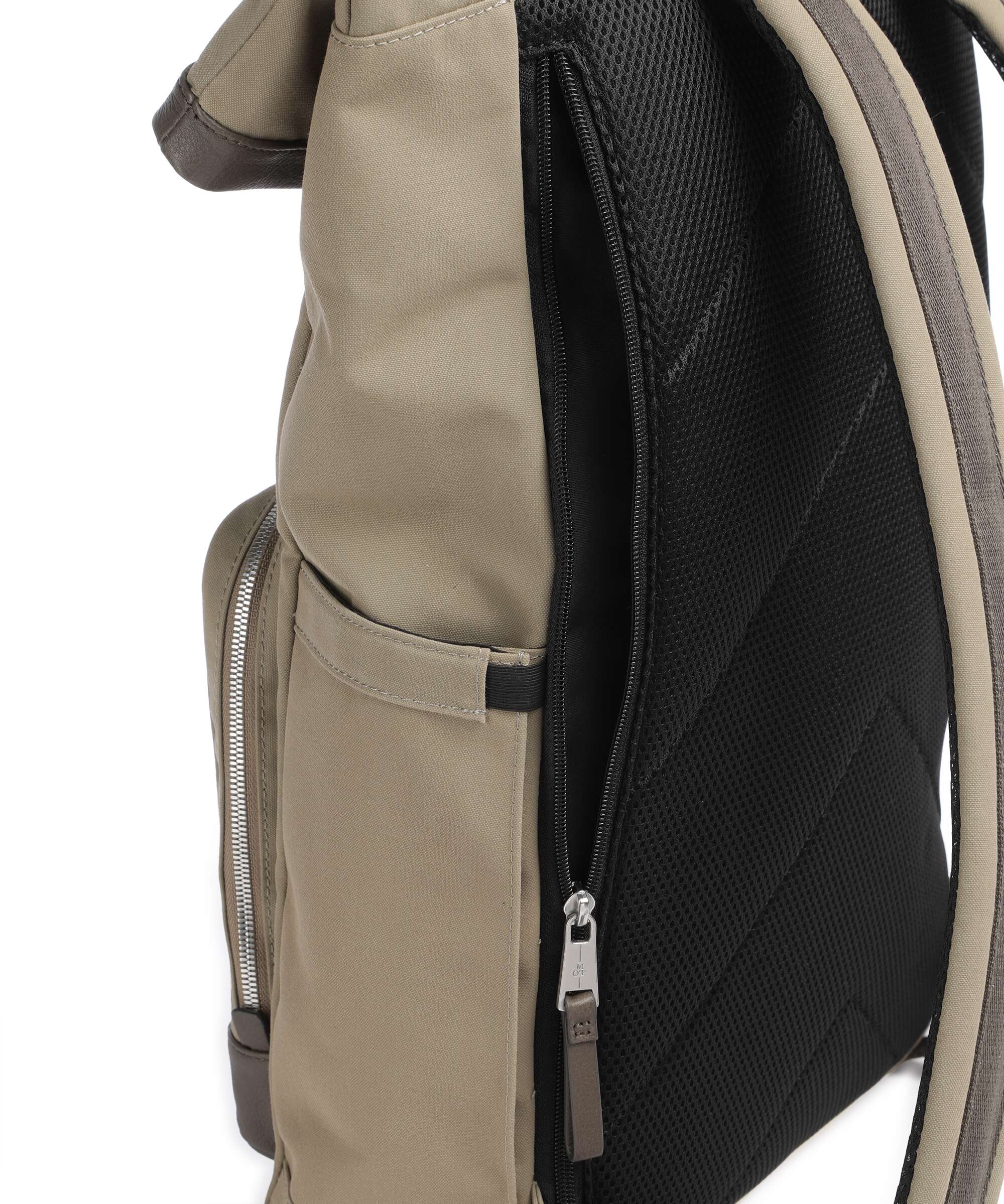 Marc O'Polo Mory M Rolltop backpack charlston grey - Image 4