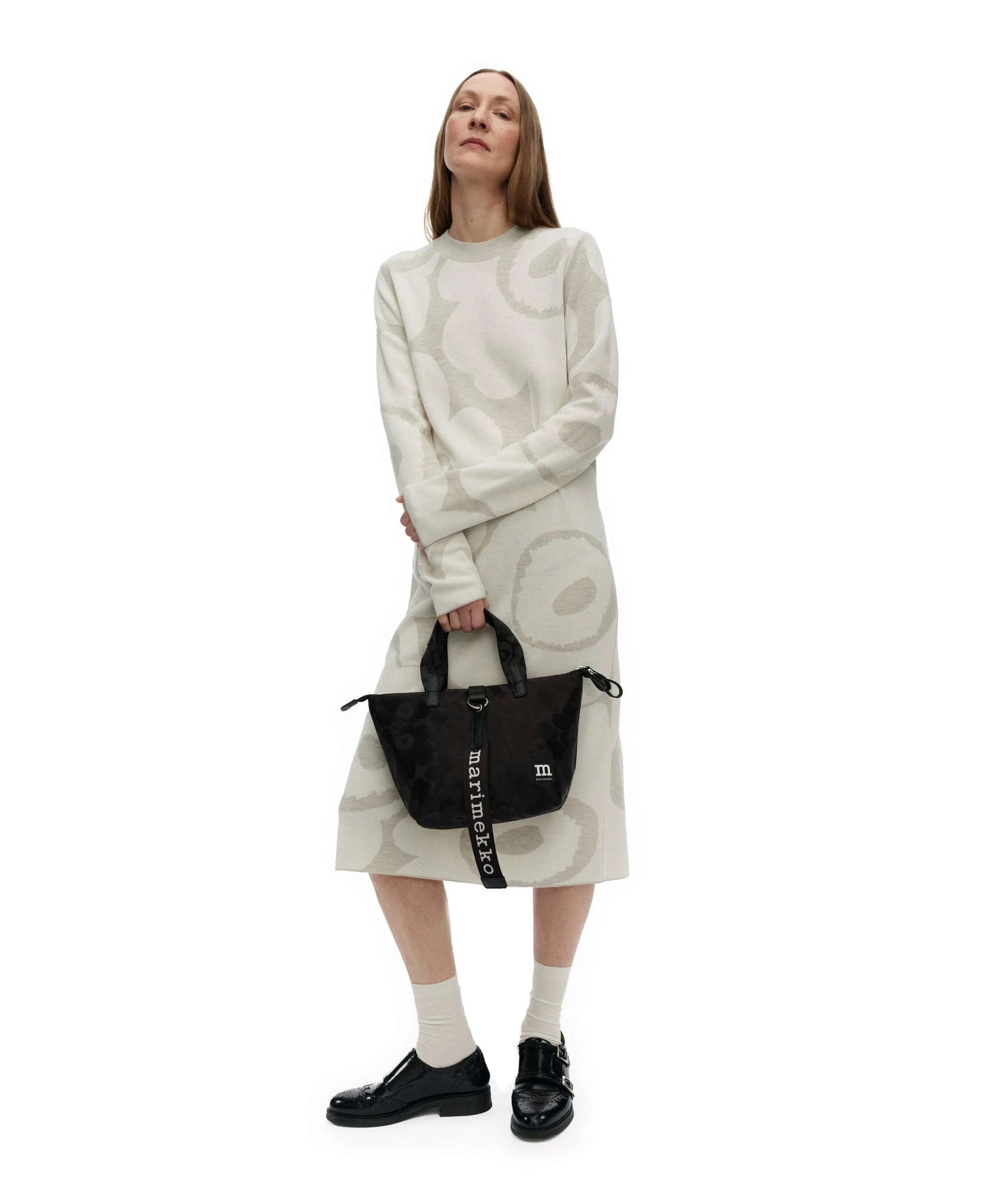 Marimekko All Day Unikko Handbag black - Image 3