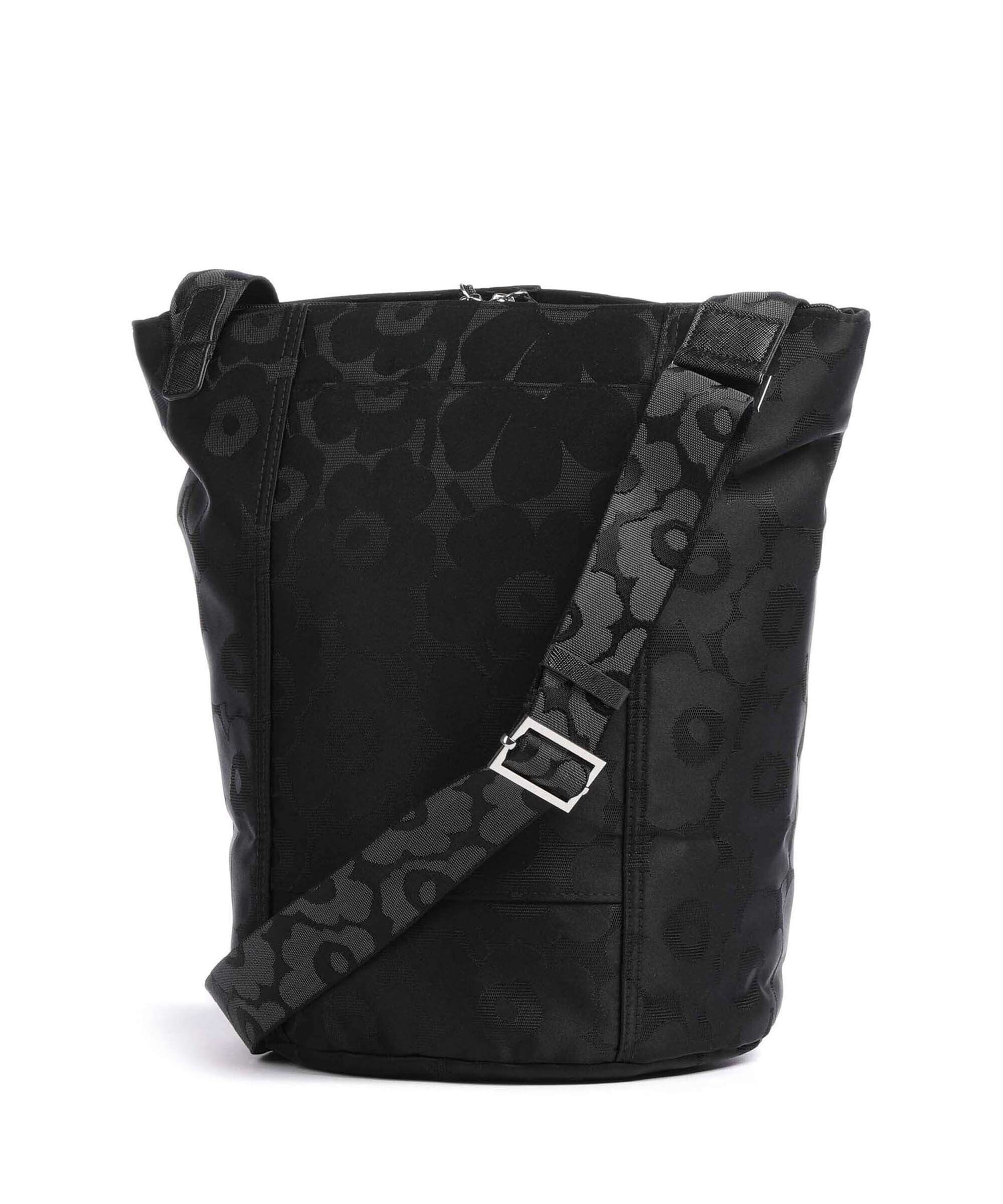 Marimekko All Day Unikko Hobo bag black - Image 2