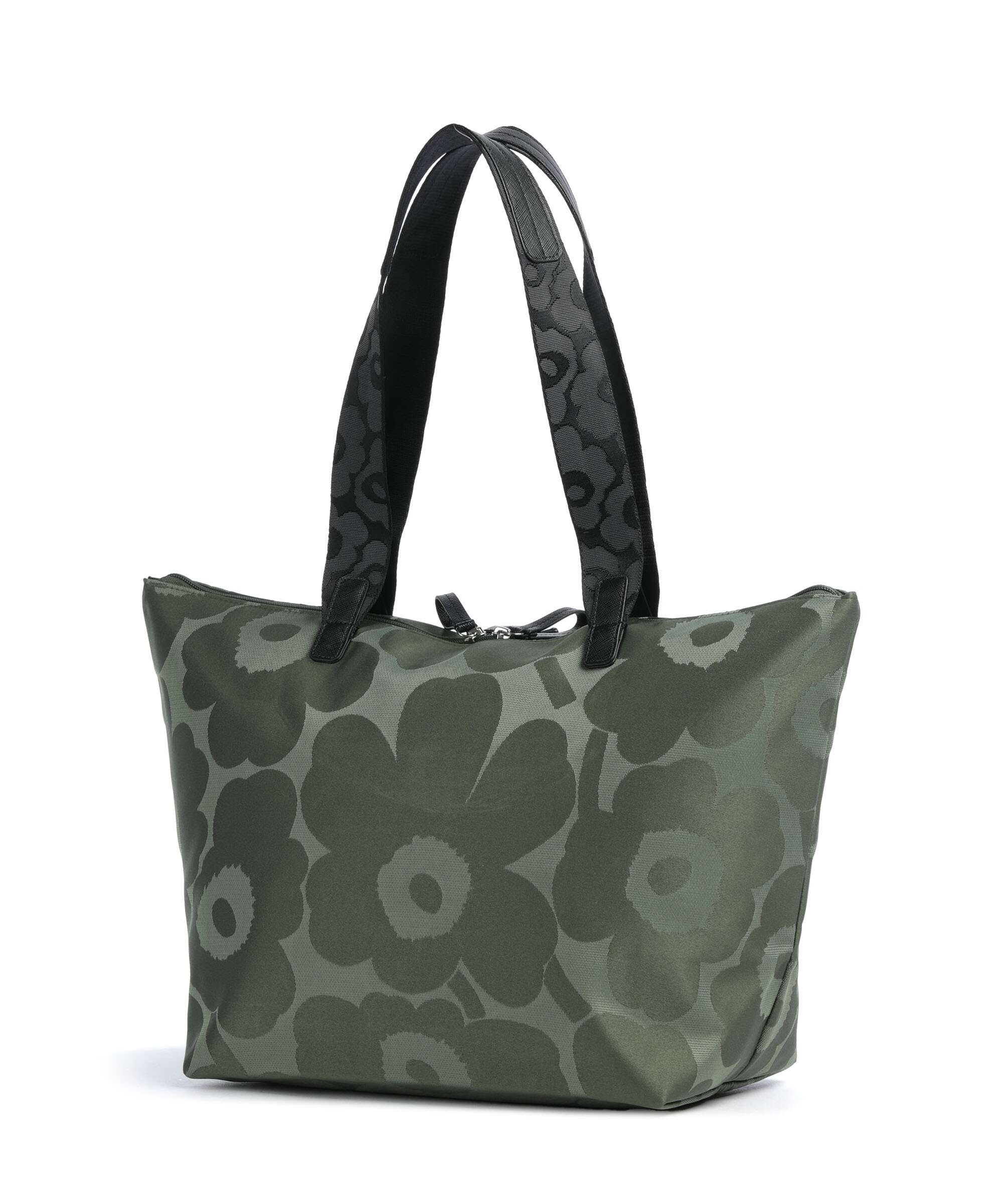 Marimekko All Day Unikko Tote bag green/light green - Image 2
