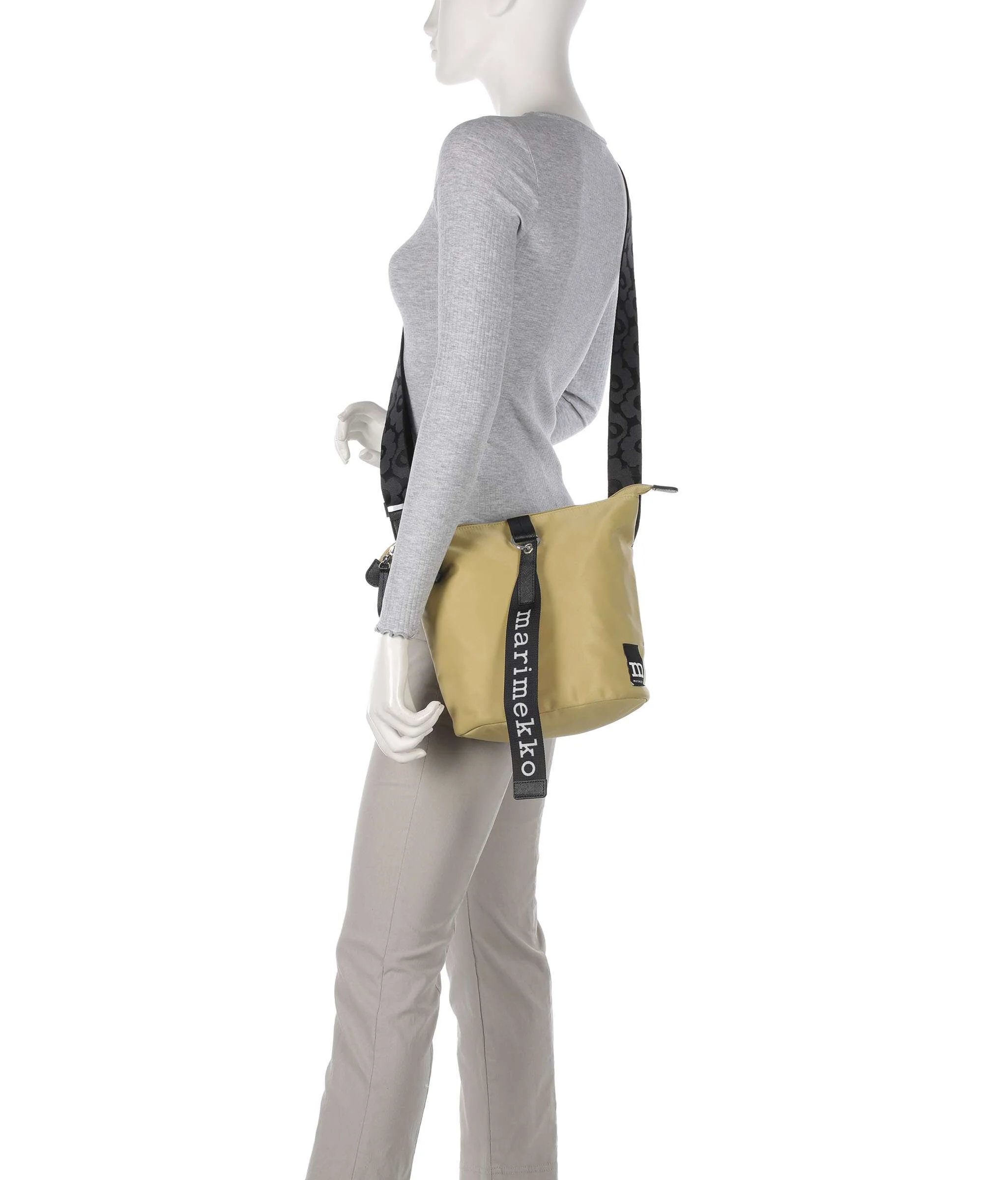 Marimekko Carry All Solid Crossbody bag pistachio - Image 3