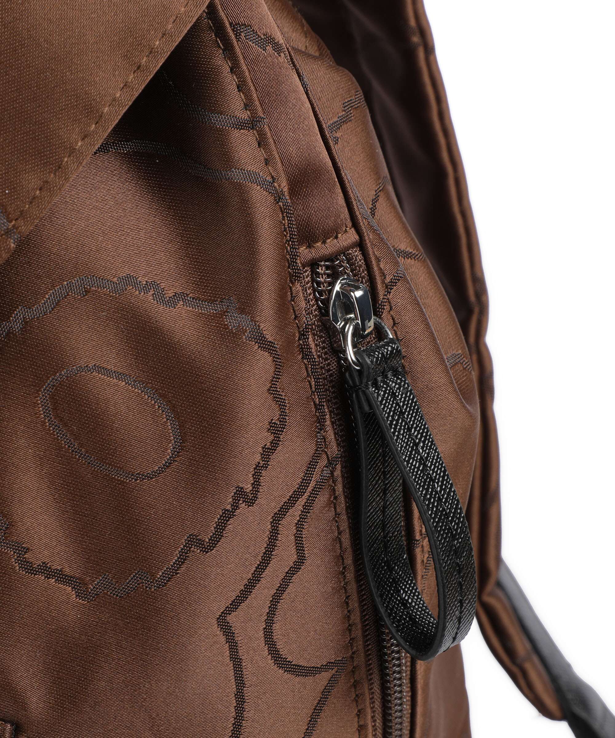 Marimekko Everything Unikko L Backpack brown/black - Image 4