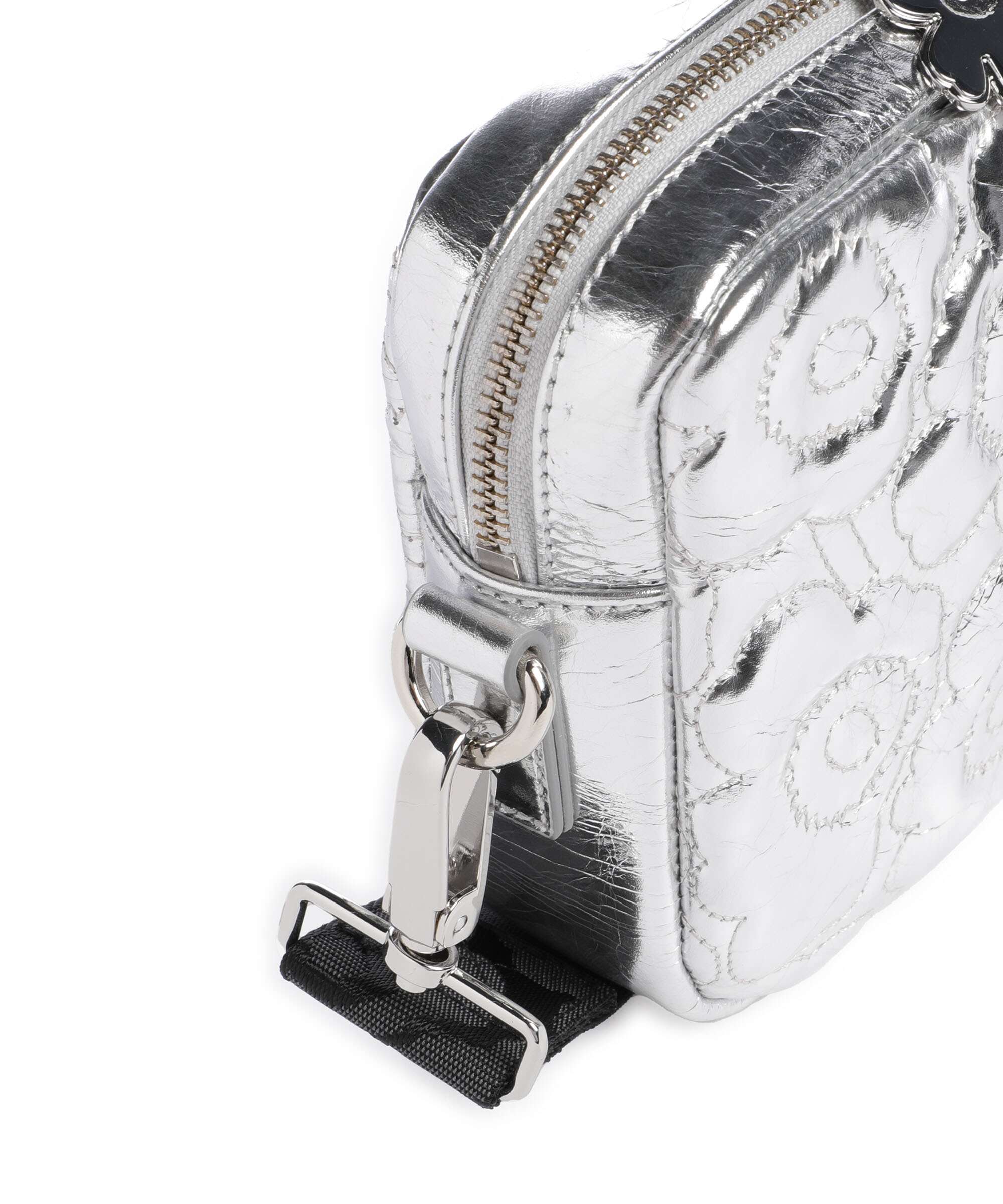 Marimekko Gratha Soft Unikko Crossbody bag silver - Image 6