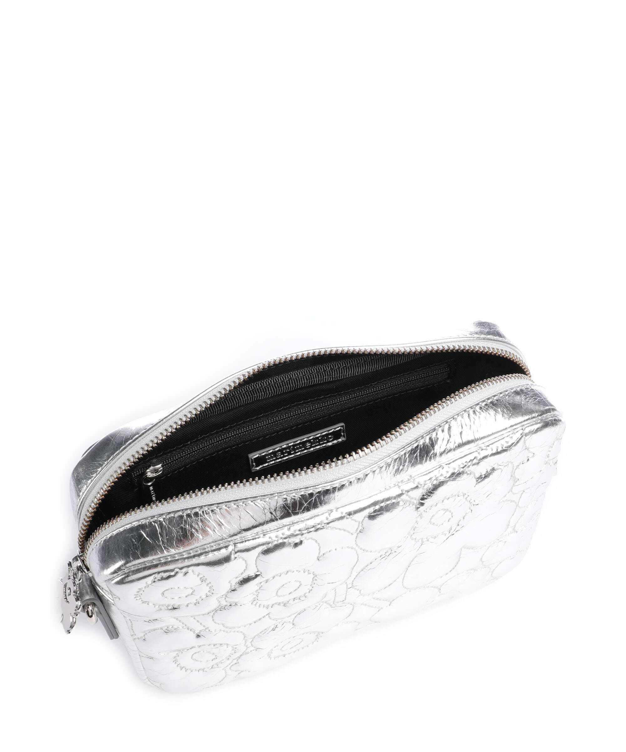 Marimekko Gratha Soft Unikko Crossbody bag silver - Image 7
