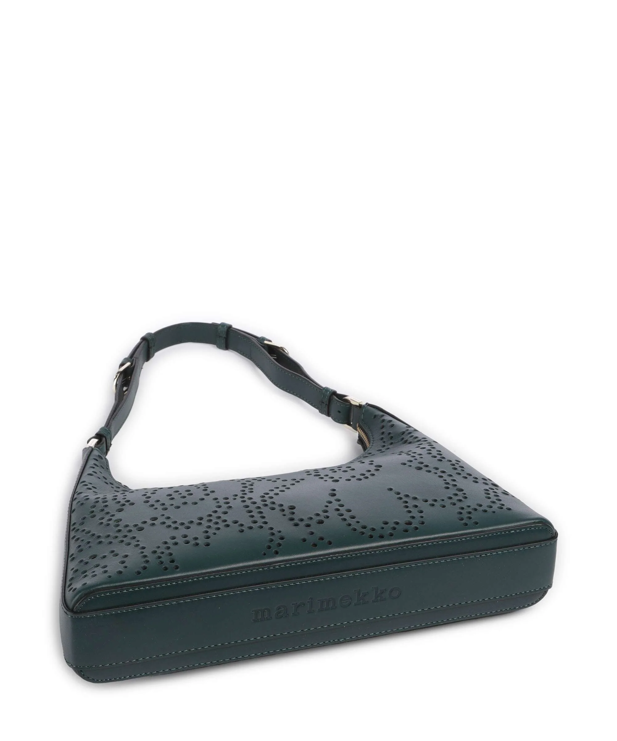 Marimekko Imprint Unikko Shoulder bag dark green - Image 5