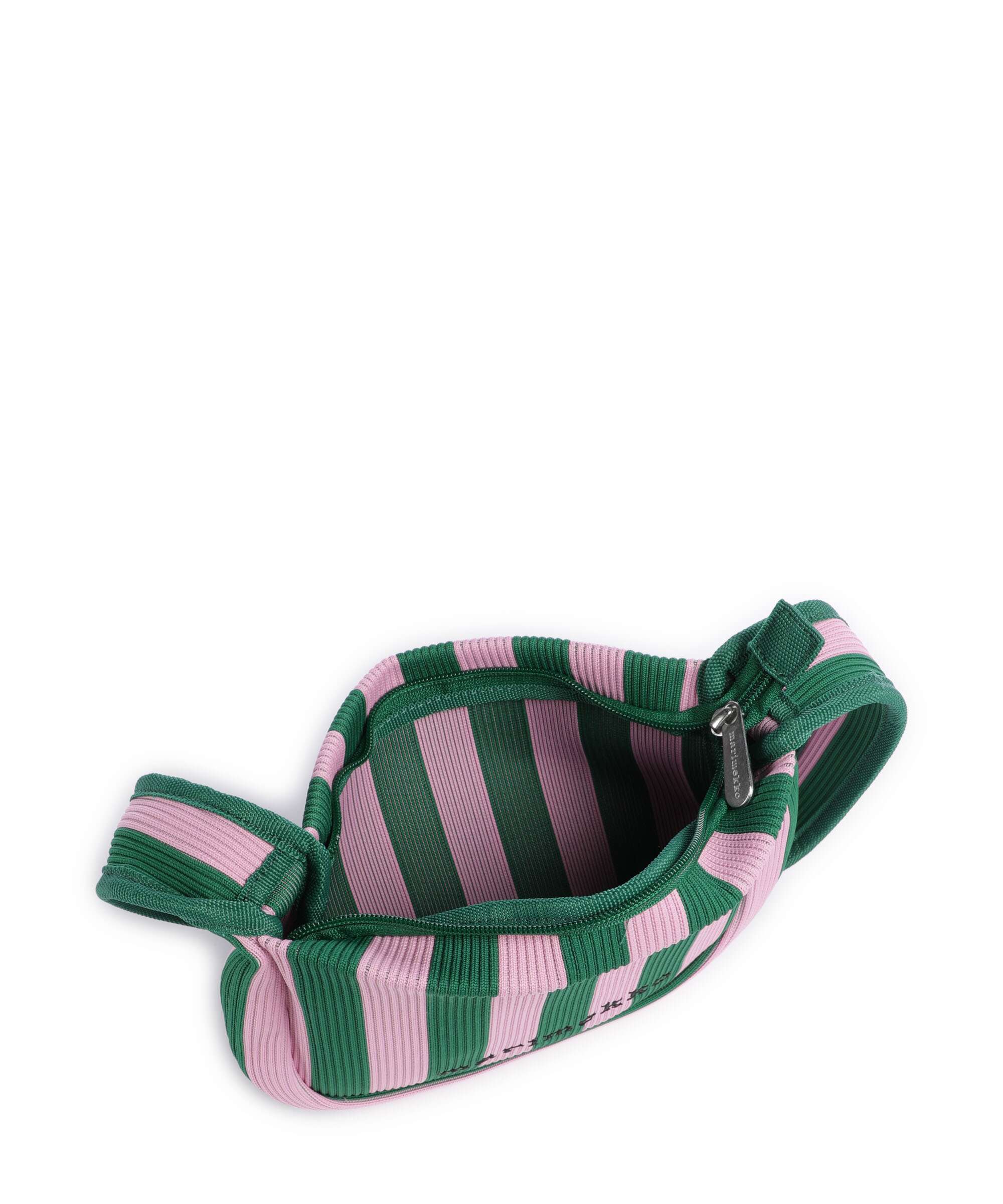 Marimekko Knitted Merirosvo Shoulder bag pink/dark green - Image 5