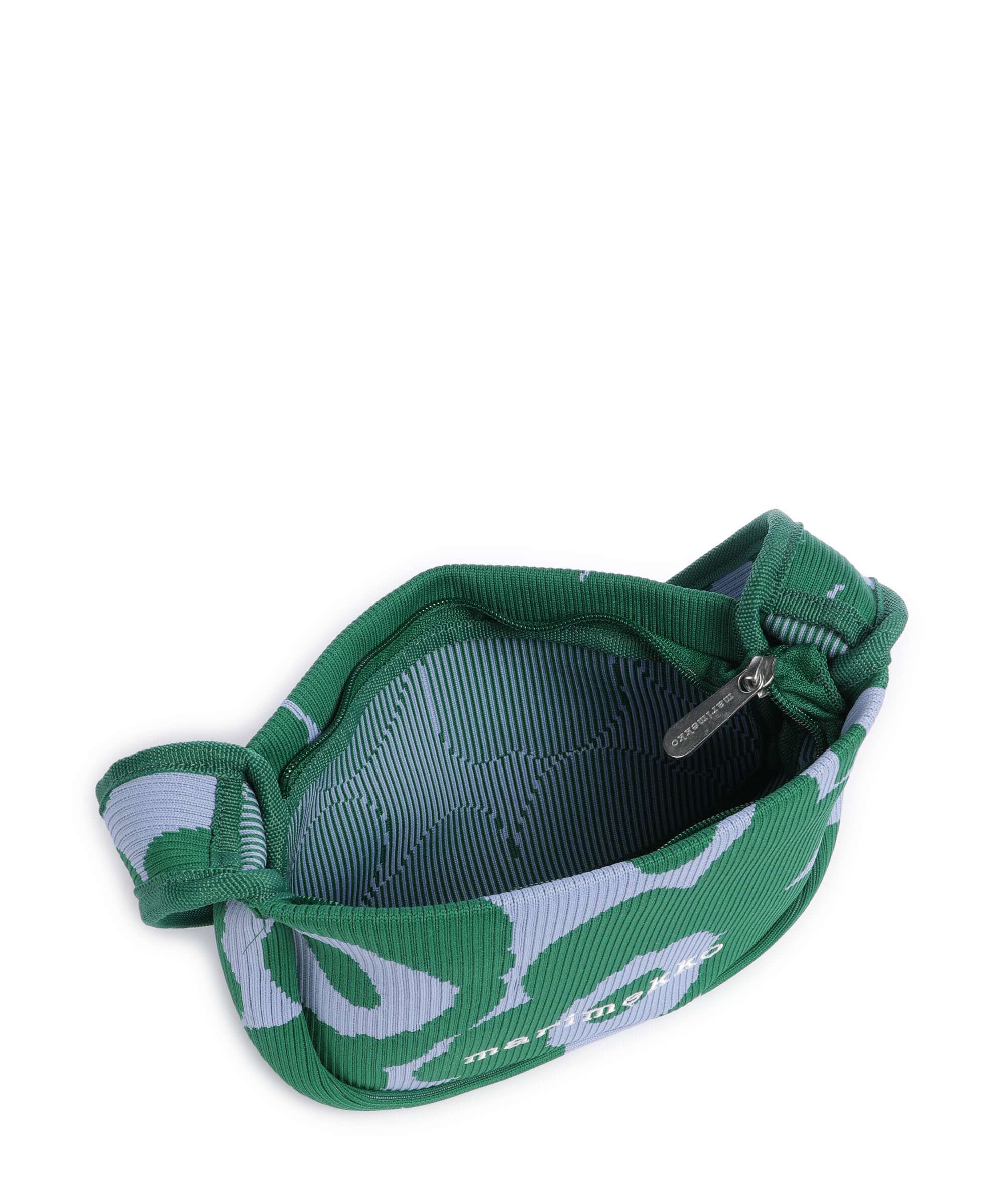 Marimekko Knitted Unikko Shoulder bag dark green/blue - Image 5