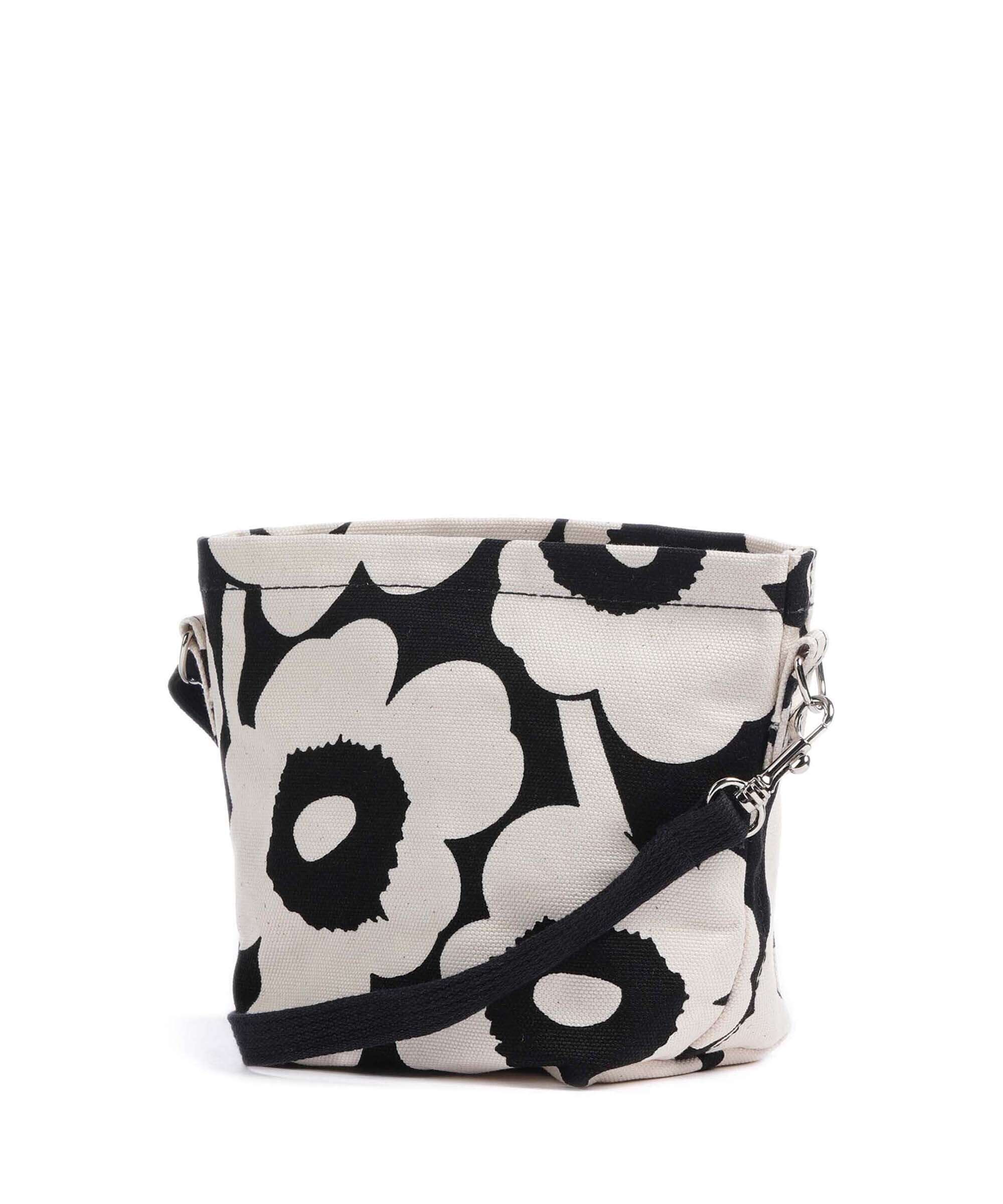 Marimekko Mono Unikko Mini Crossbody bag cotton/black - Image 2