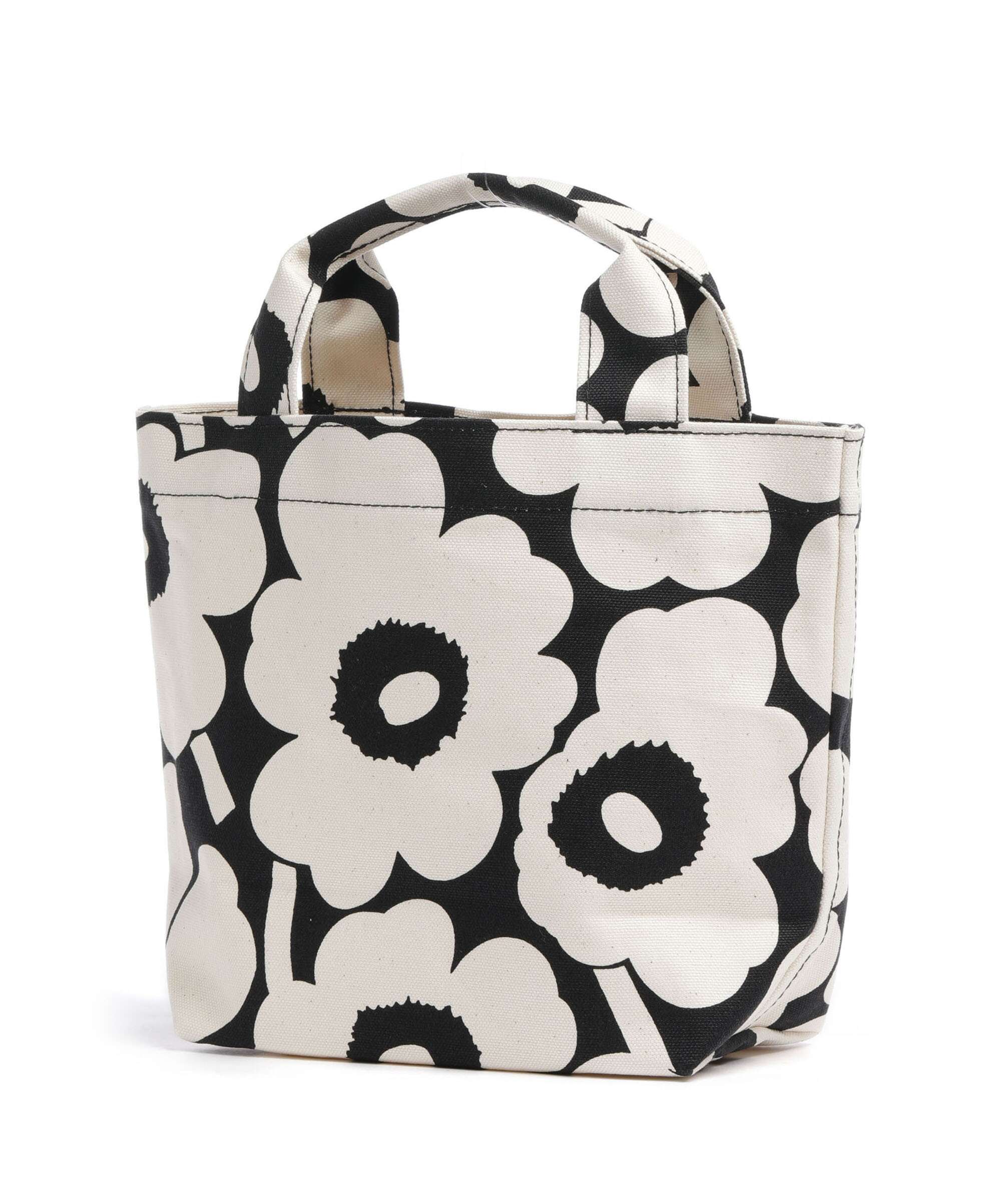 Marimekko Mono Unikko Mini Handbag cotton/black - Image 2
