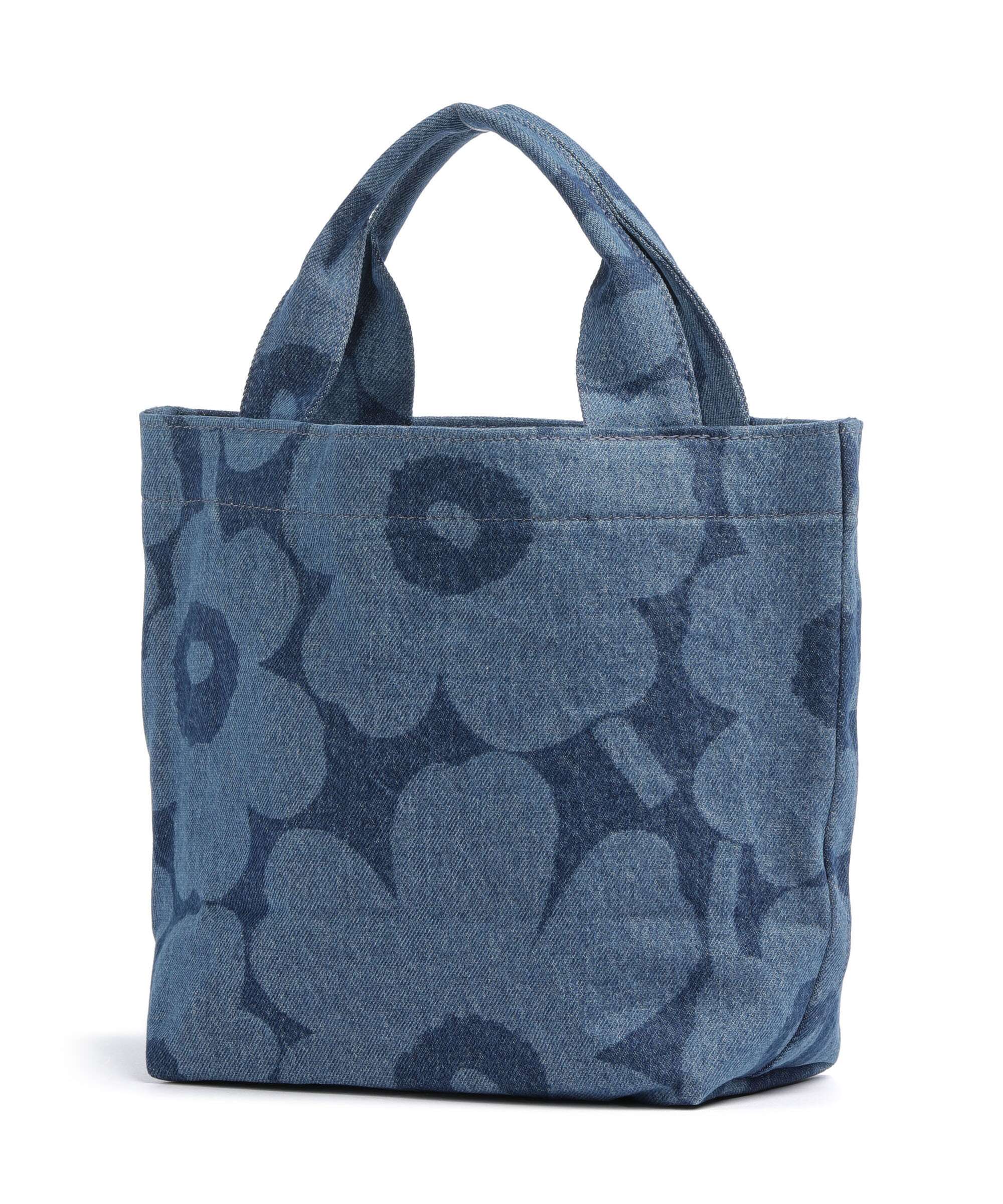 Marimekko Mono Unikko Mini Handbag mid indigo - Image 2