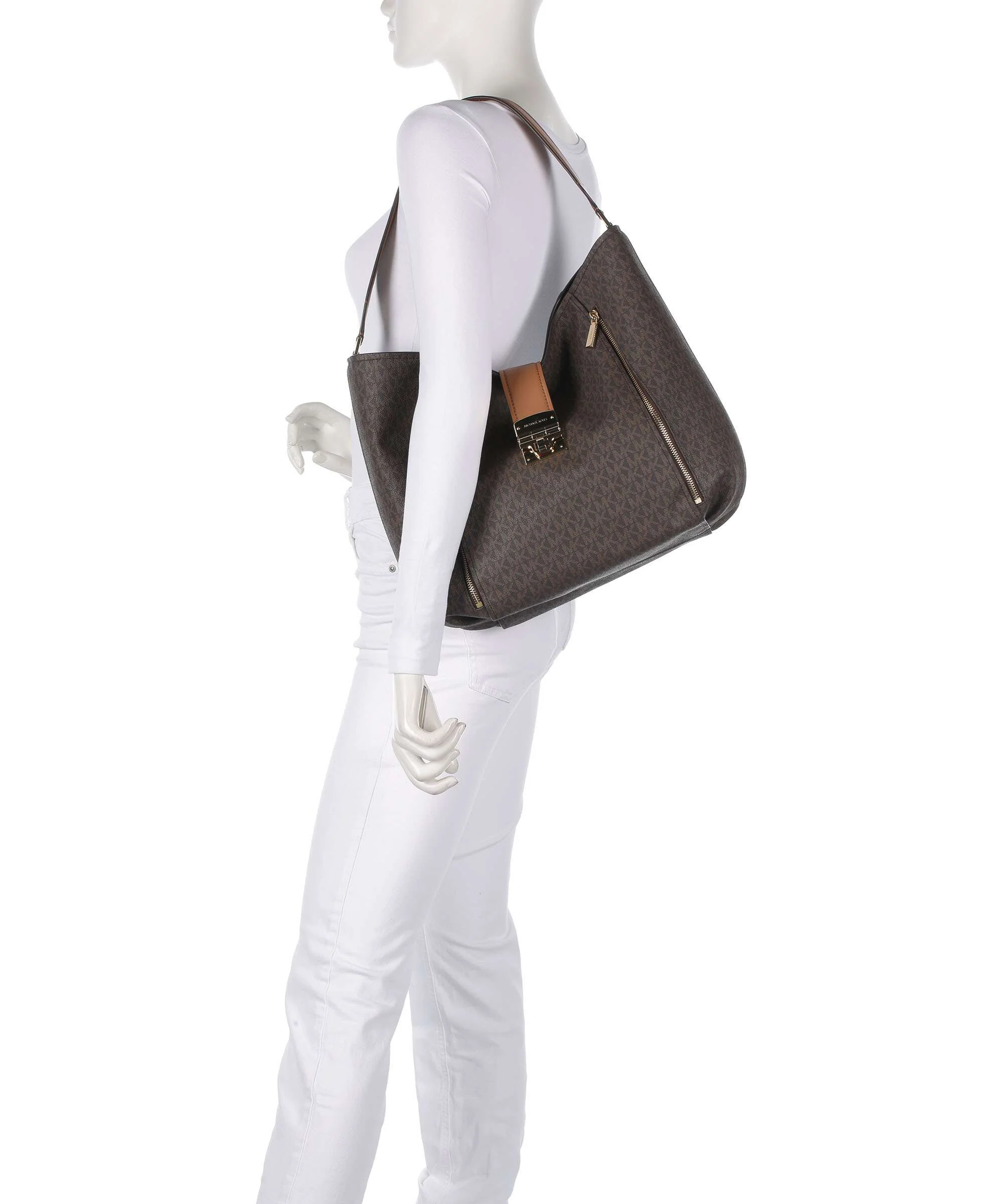 Michael Kors Addie Hobo bag brown/acorn - Image 3