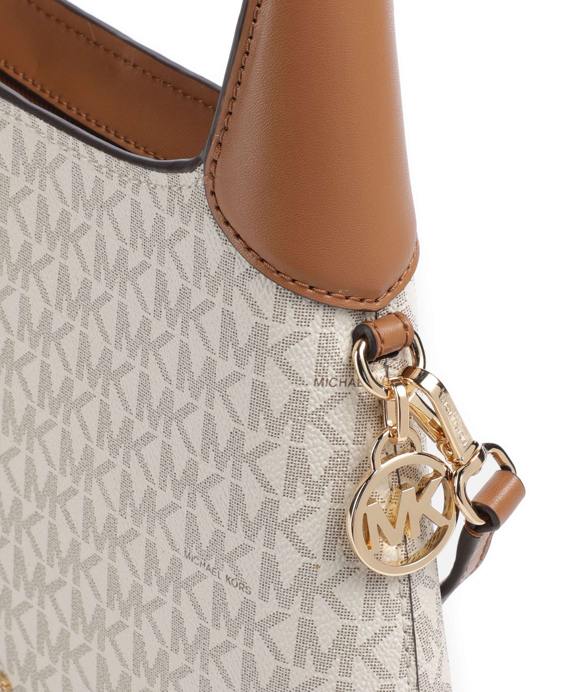 Michael Kors Alice Small Shoulder bag vanilla/acorn - Image 5