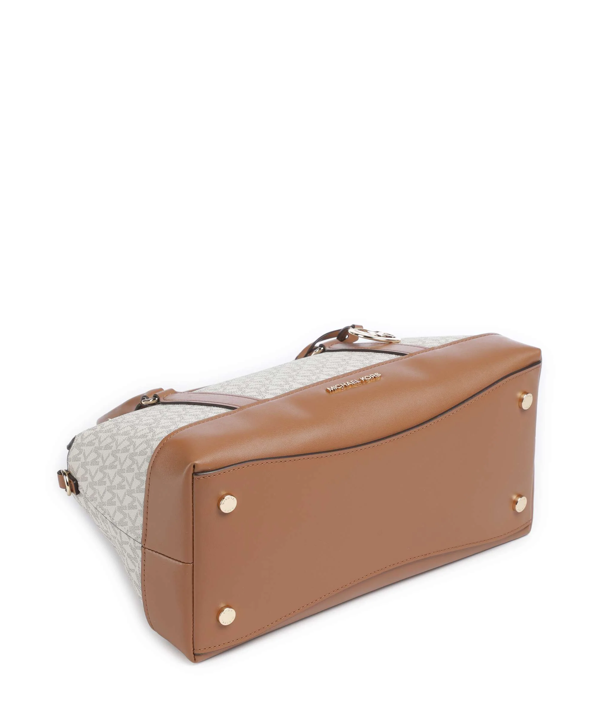 Michael Kors Andie Medium Handbag vanilla/acorn - Image 4