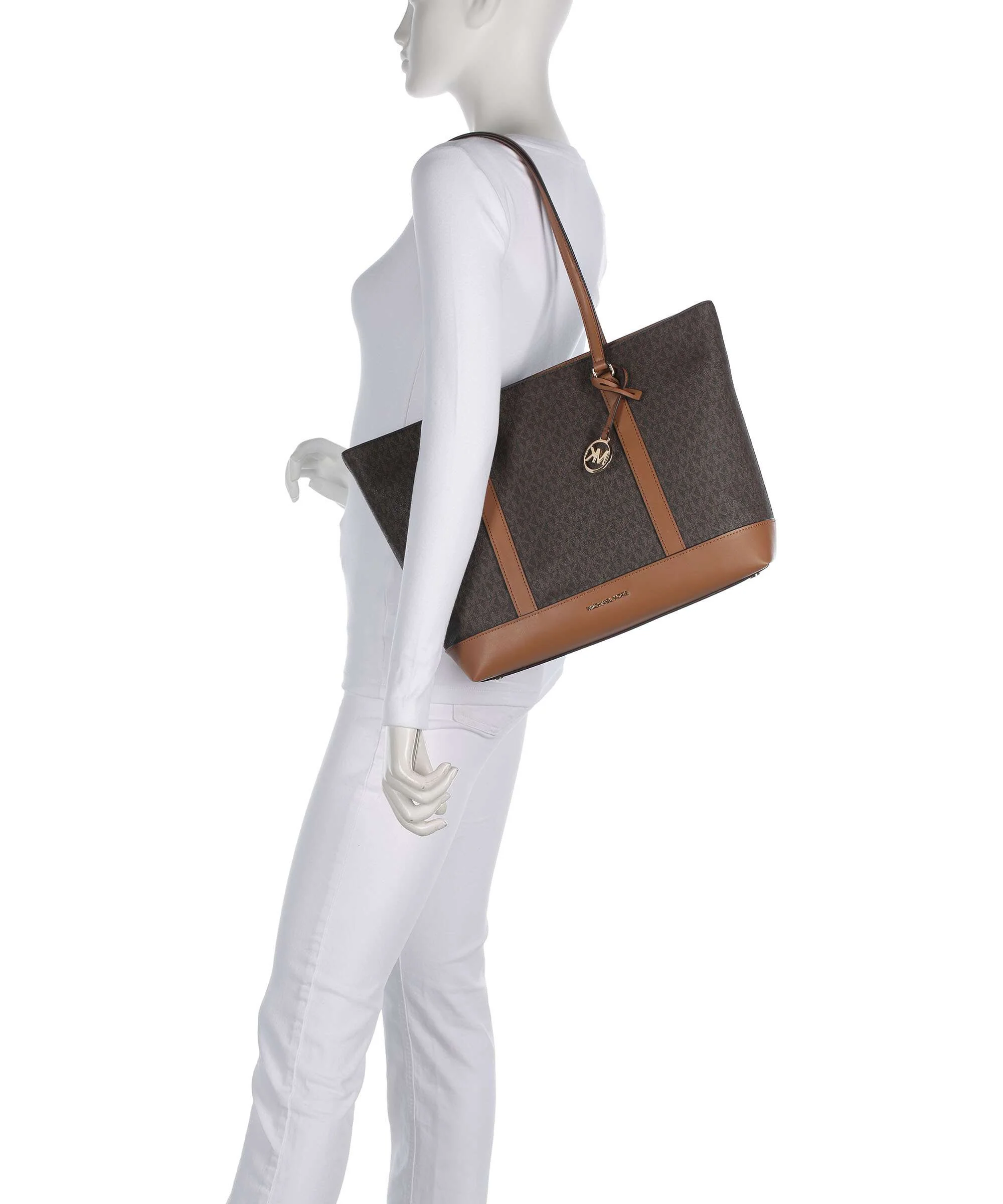 Michael Kors Andie Medium Tote bag brown/acorn - Image 3