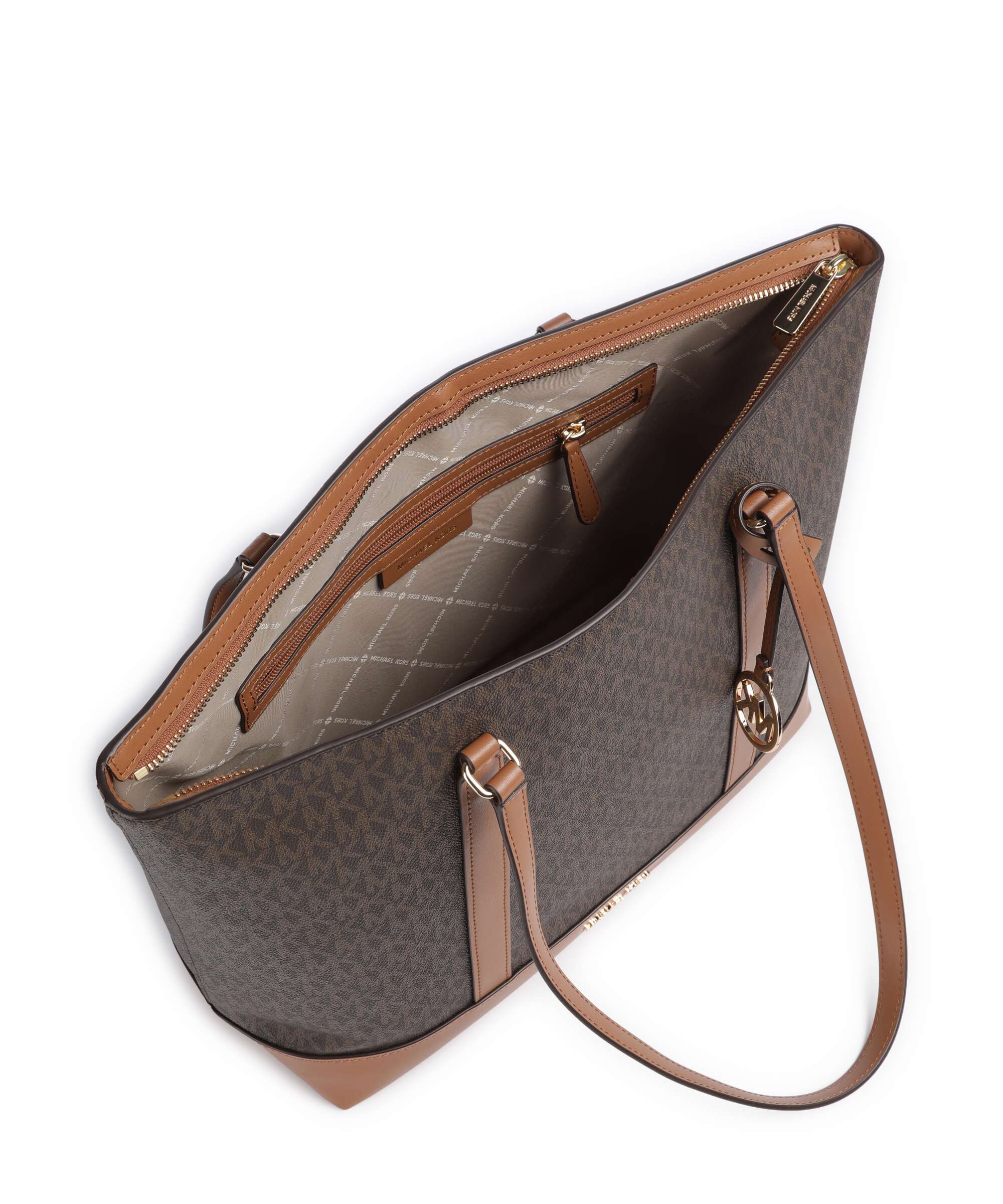 Michael Kors Andie Medium Tote bag brown/acorn - Image 6