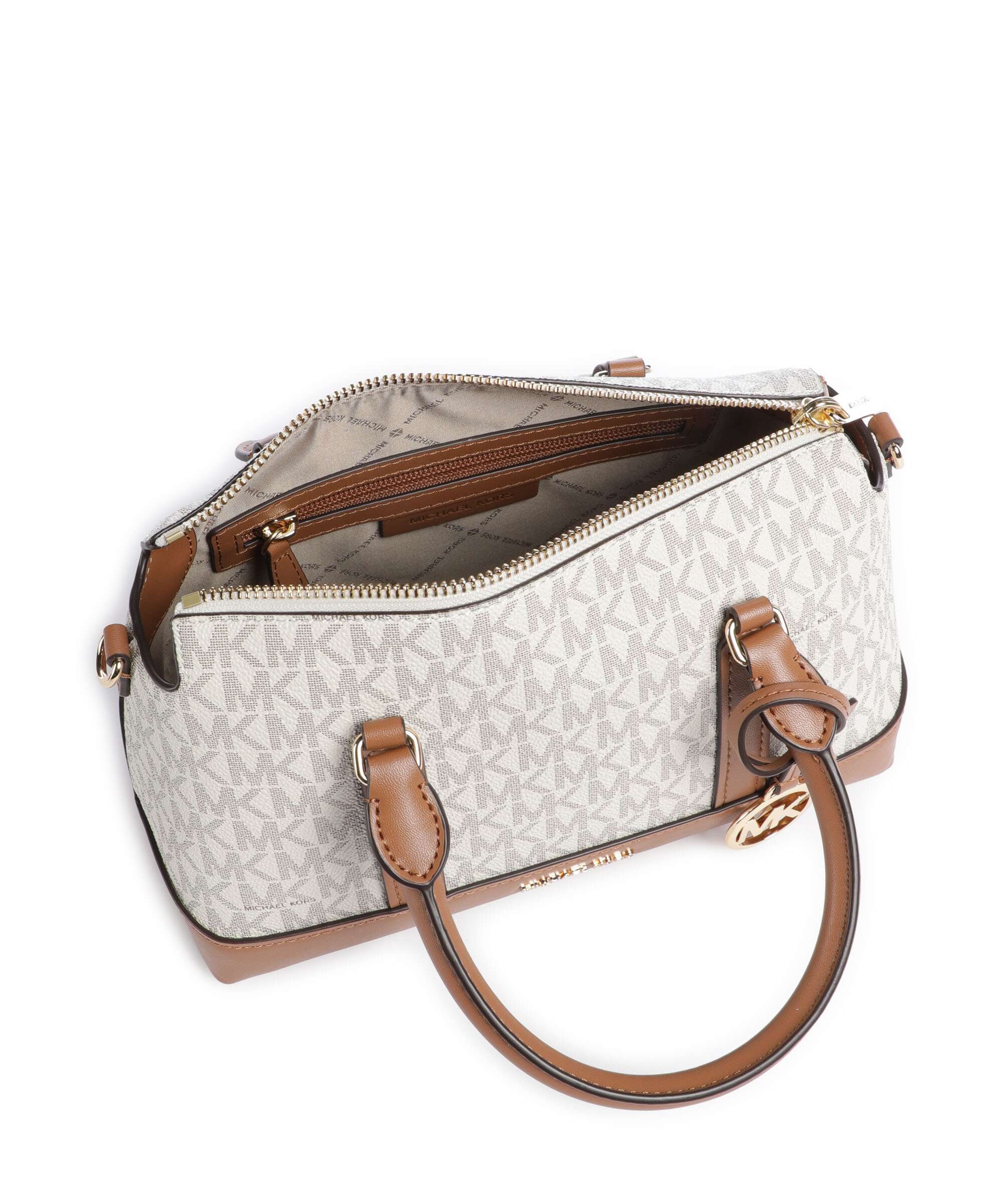 Michael Kors Andie Small Handbag vanilla/acorn - Image 6