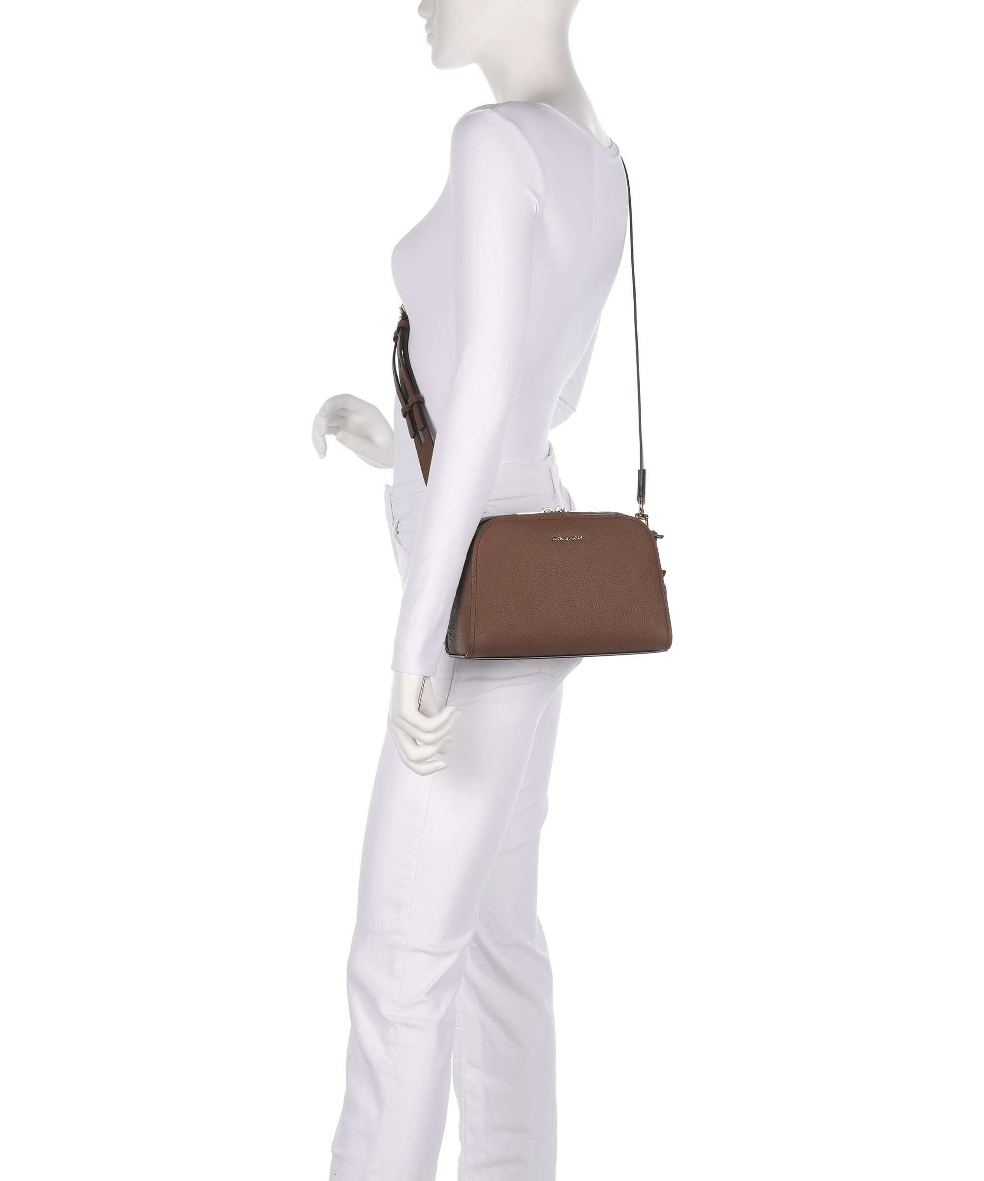 Michael Kors Ashton Small Crossbody bag dark caramel - Image 3