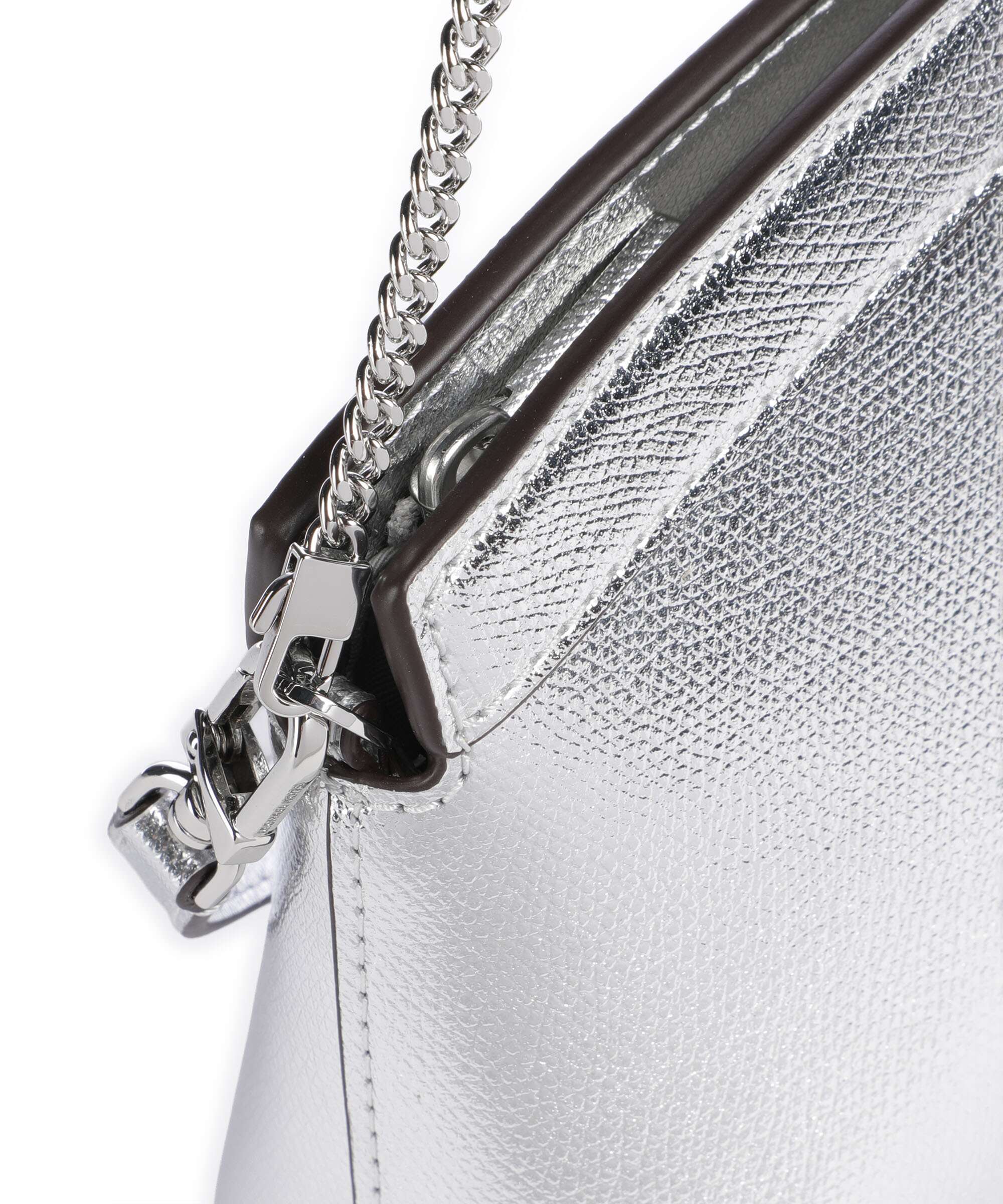 Michael Kors Athena Dome Chain Small Shoulder bag silver - Image 5