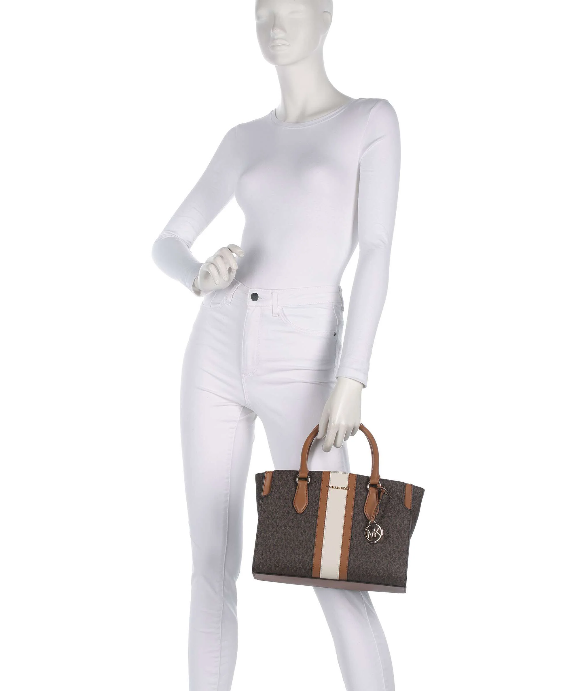 Michael Kors Becca Medium Handbag brown/acorn - Image 3
